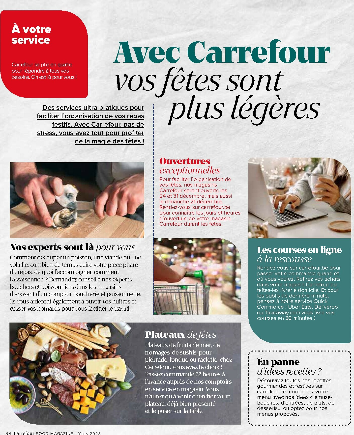 carrefour - De Carrefour - Food Magazine folder geldig vanaf 21/11 t/m 15/01 - page: 68