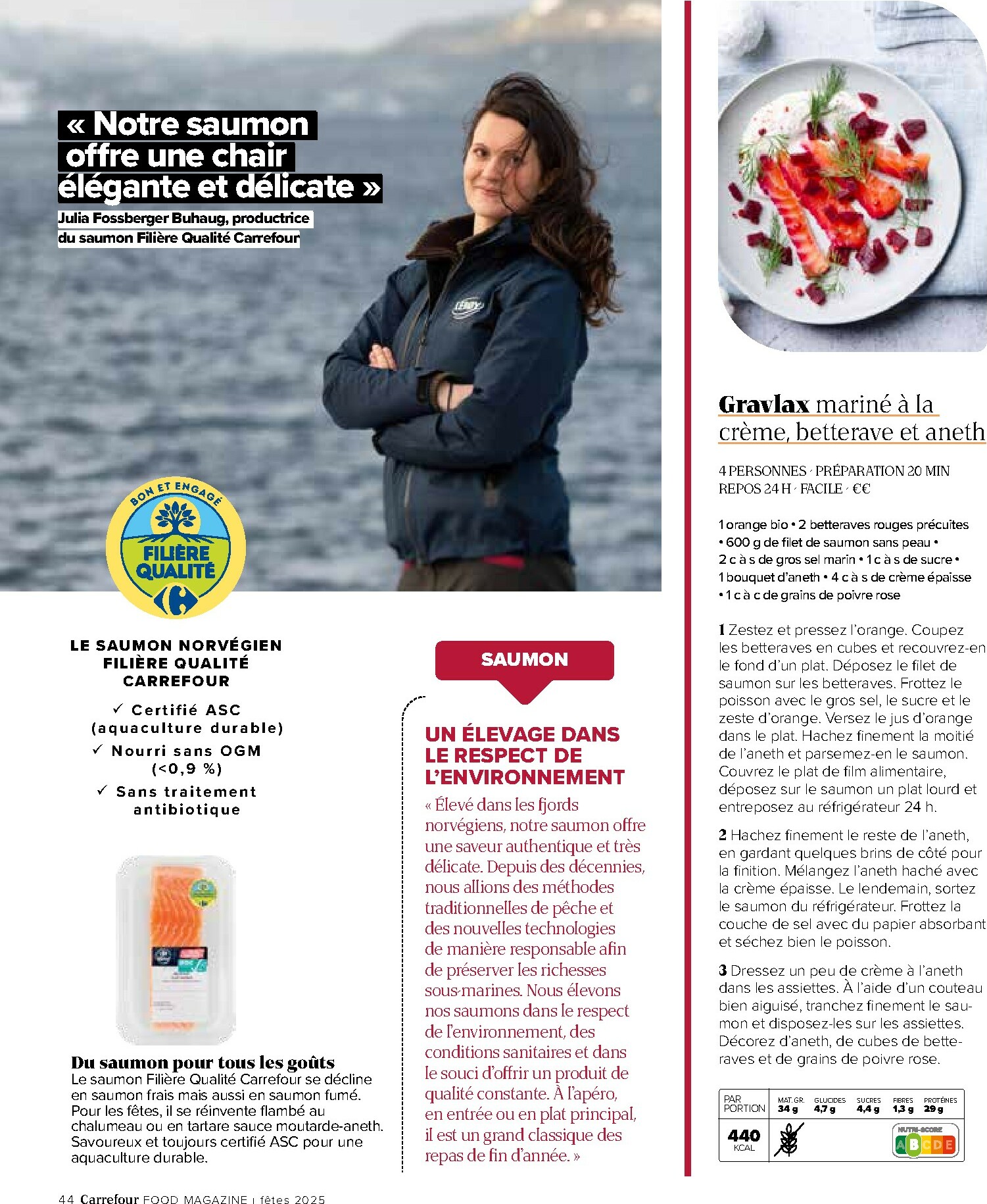 carrefour - De Carrefour - Food Magazine folder geldig vanaf 21/11 t/m 15/01 - page: 44