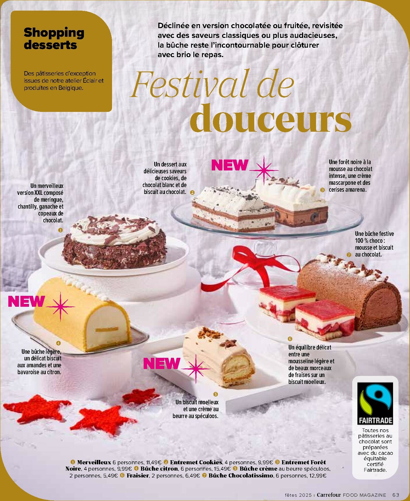 carrefour - De Carrefour - Food Magazine folder geldig vanaf 21/11 t/m 15/01 - page: 63