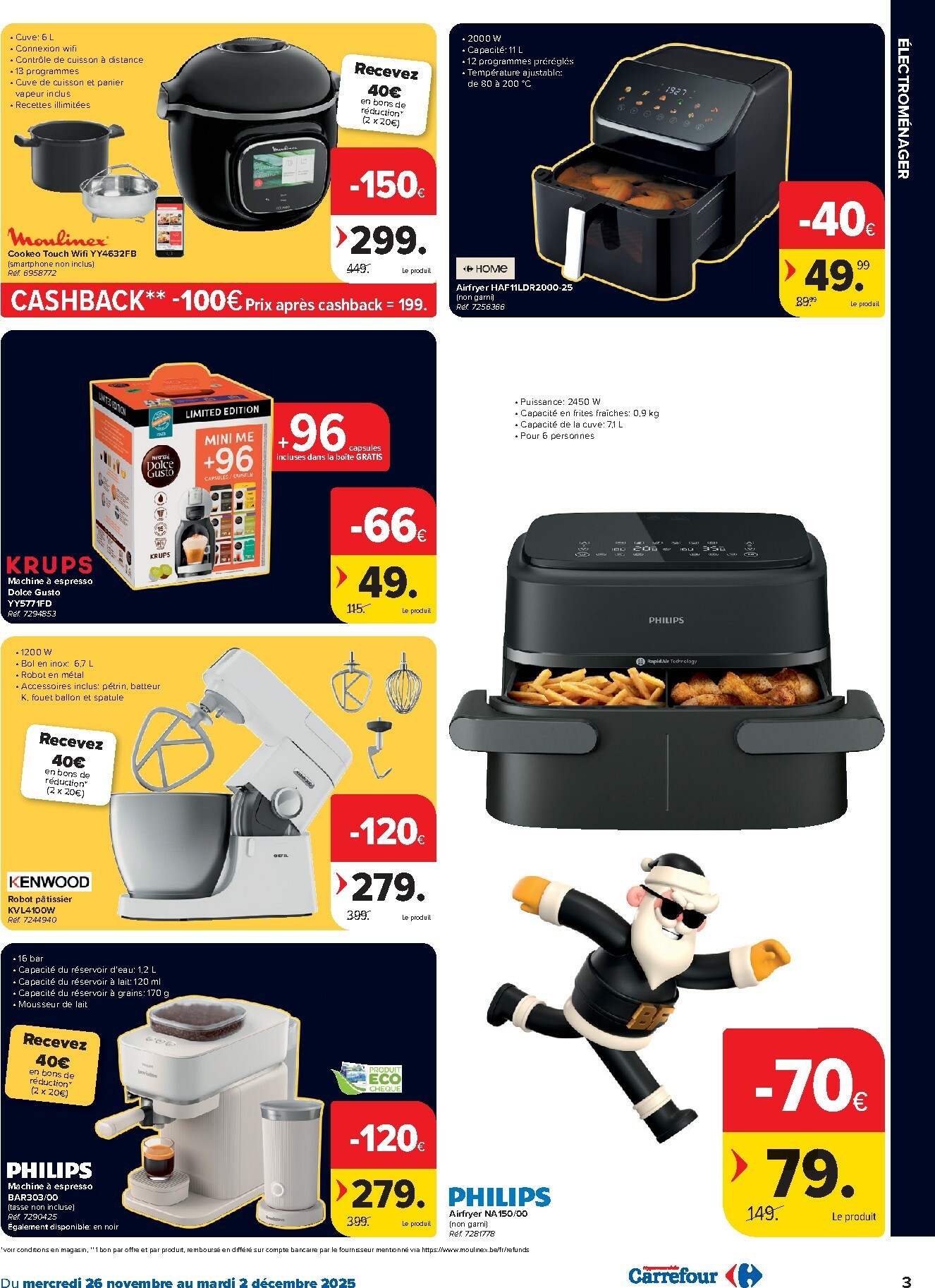 carrefour - De Carrefour Hypermarchés - Black Friday folder geldig vanaf 26/11 t/m 02/12 - page: 3