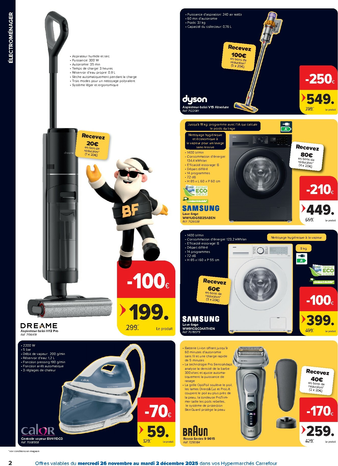carrefour - De Carrefour Hypermarchés - Black Friday folder geldig vanaf 26/11 t/m 02/12 - page: 2