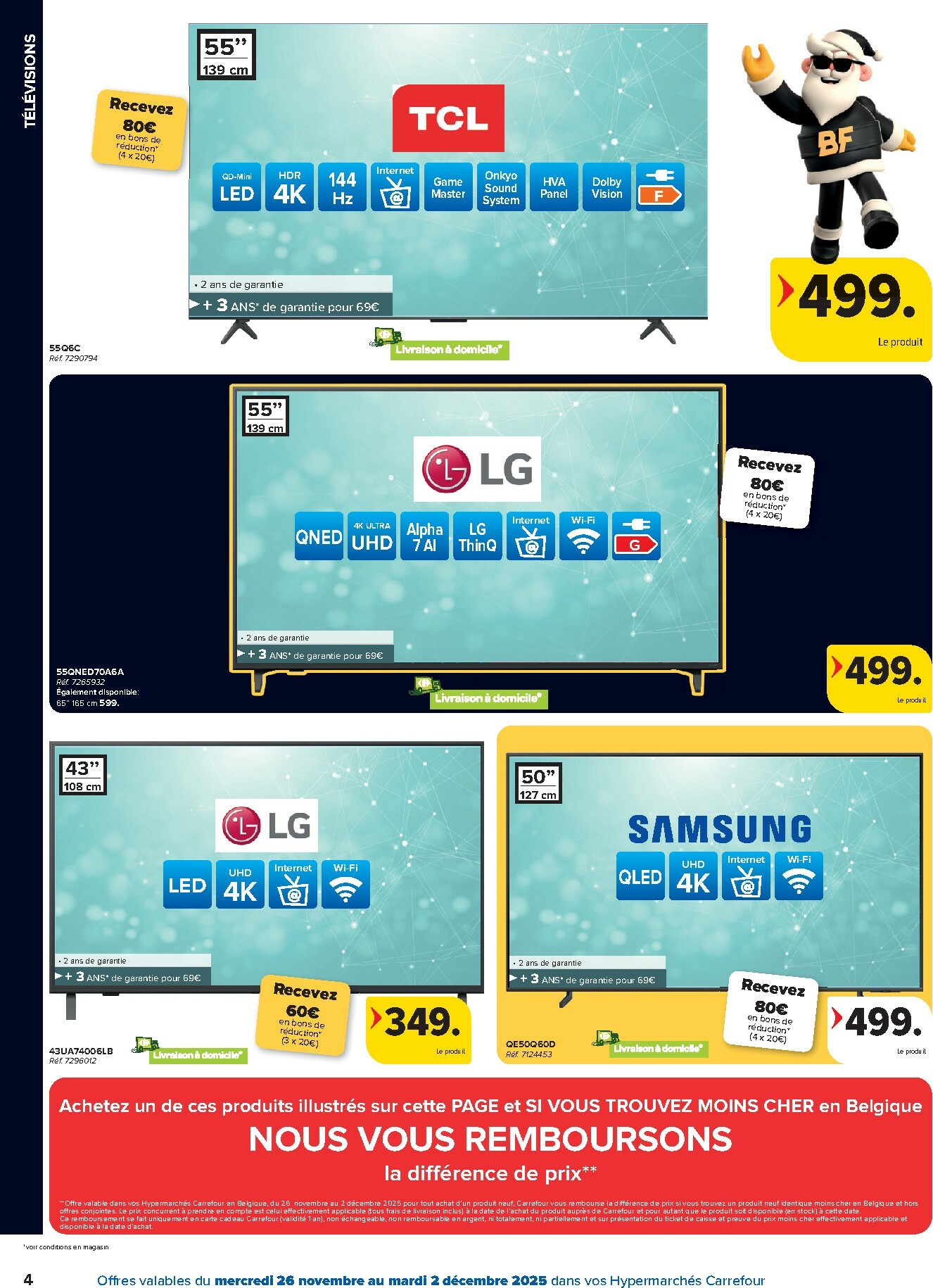 carrefour - De Carrefour Hypermarchés - Black Friday folder geldig vanaf 26/11 t/m 02/12 - page: 4