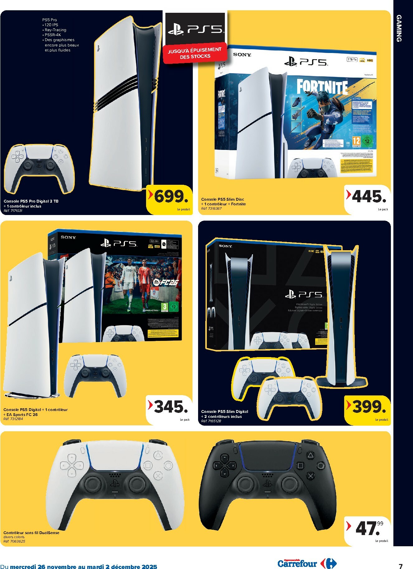 carrefour - De Carrefour Hypermarchés - Black Friday folder geldig vanaf 26/11 t/m 02/12 - page: 7