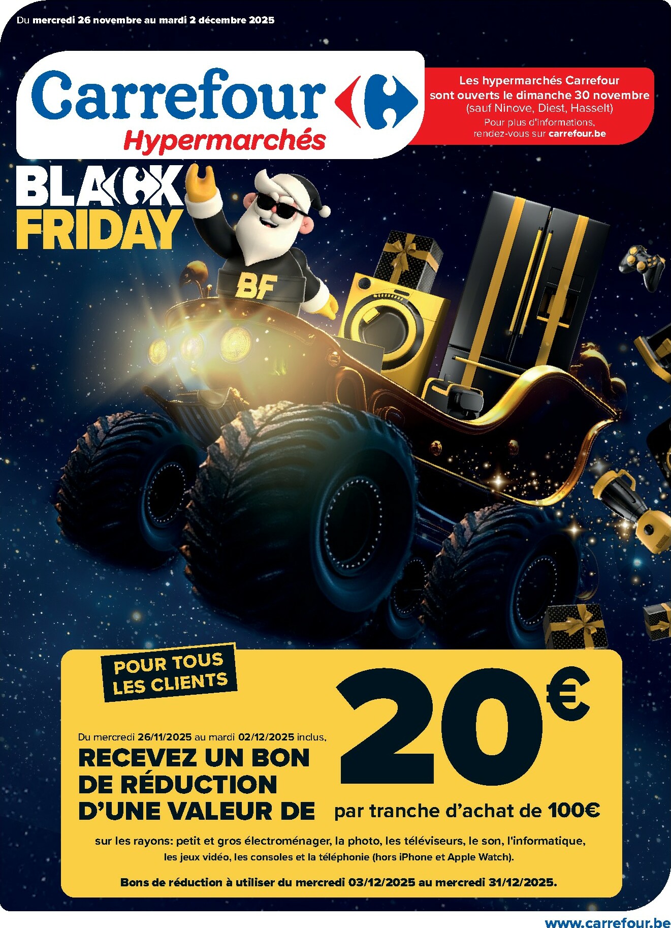 carrefour - De Carrefour Hypermarchés - Black Friday folder geldig vanaf 26/11 t/m 02/12