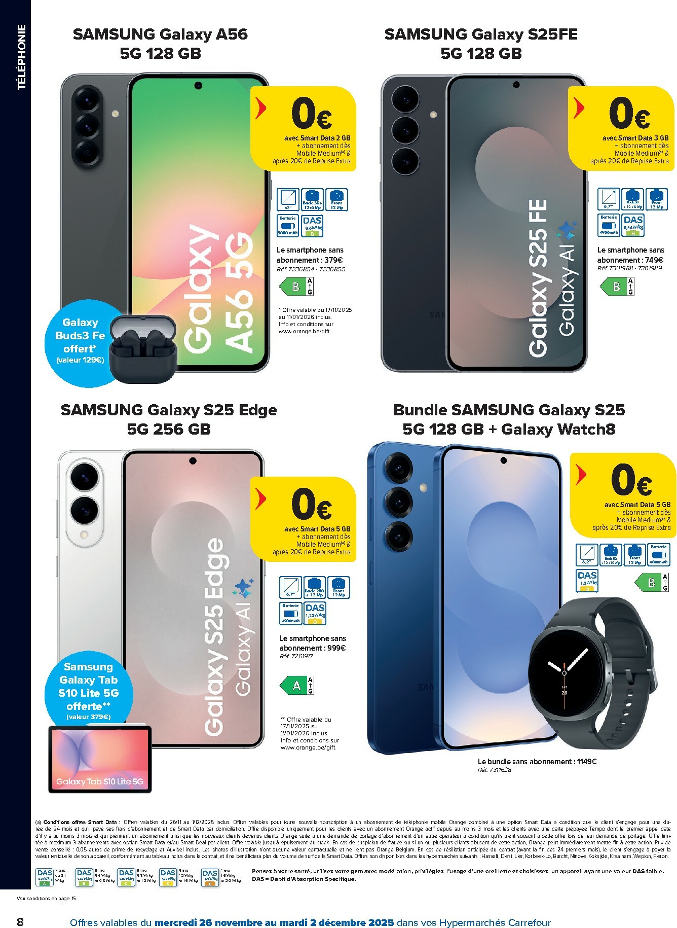 carrefour - De Carrefour Hypermarchés - Black Friday folder geldig vanaf 26/11 t/m 02/12 - page: 8