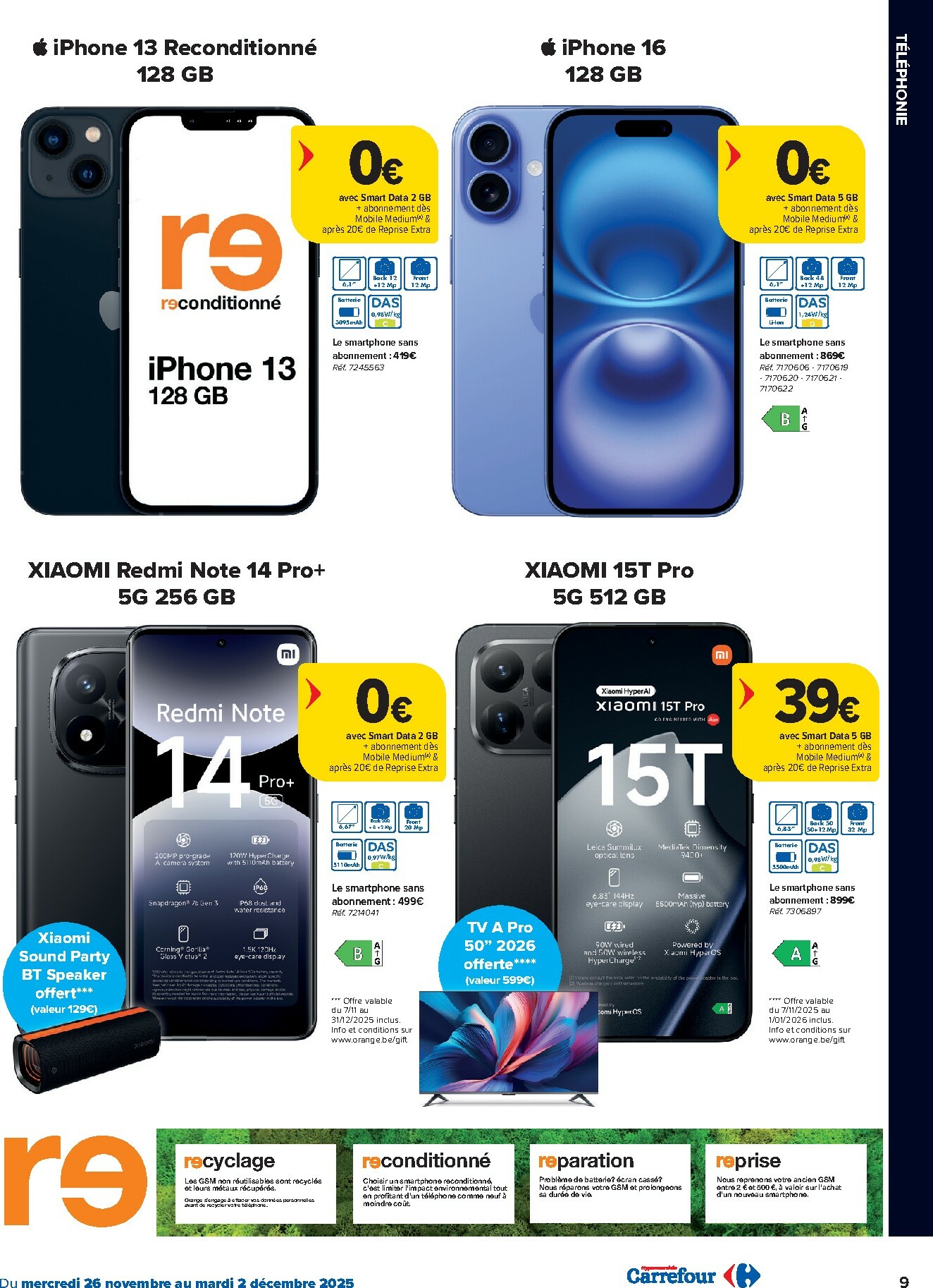 carrefour - De Carrefour Hypermarchés - Black Friday folder geldig vanaf 26/11 t/m 02/12 - page: 9