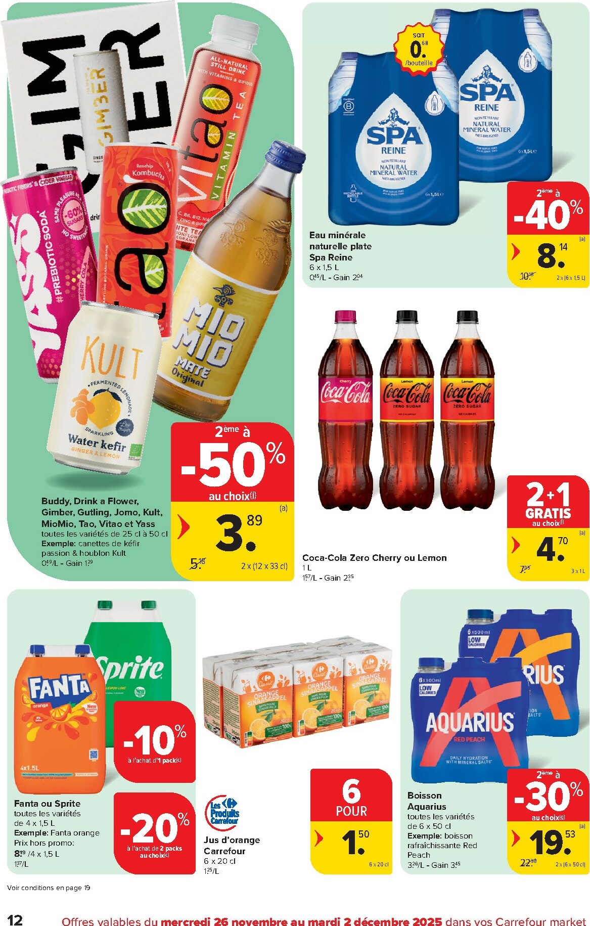 carrefour - De Carrefour Market folder geldig vanaf 26/11 t/m 02/12 - page: 12