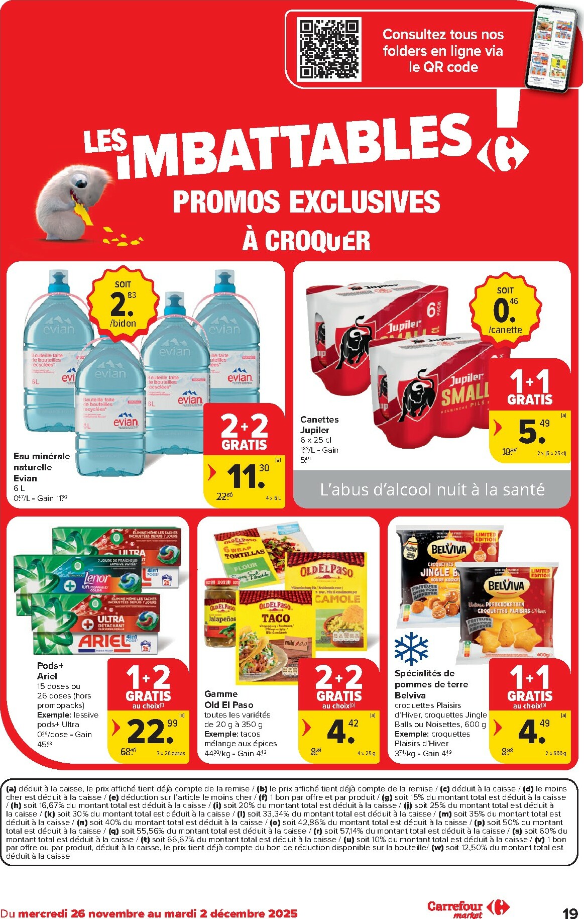 carrefour - De Carrefour Market folder geldig vanaf 26/11 t/m 02/12 - page: 19