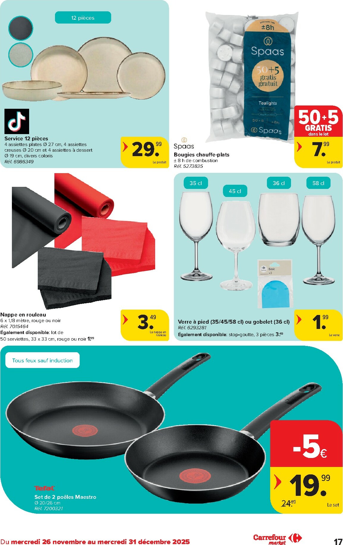 carrefour - De Carrefour Market folder geldig vanaf 26/11 t/m 02/12 - page: 17