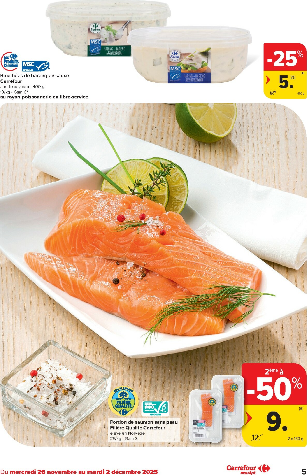 carrefour - De Carrefour Market folder geldig vanaf 26/11 t/m 02/12 - page: 5