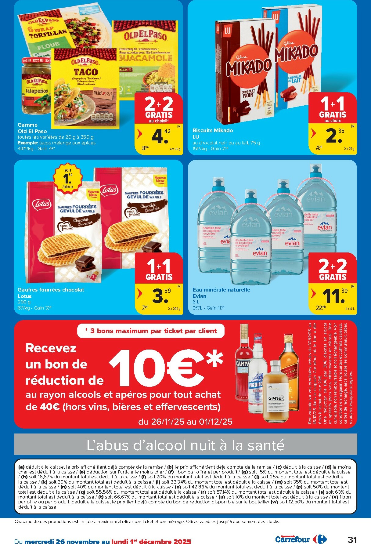 carrefour - De Carrefour Hypermarchés folder geldig vanaf 26/11 t/m 08/12 - page: 31