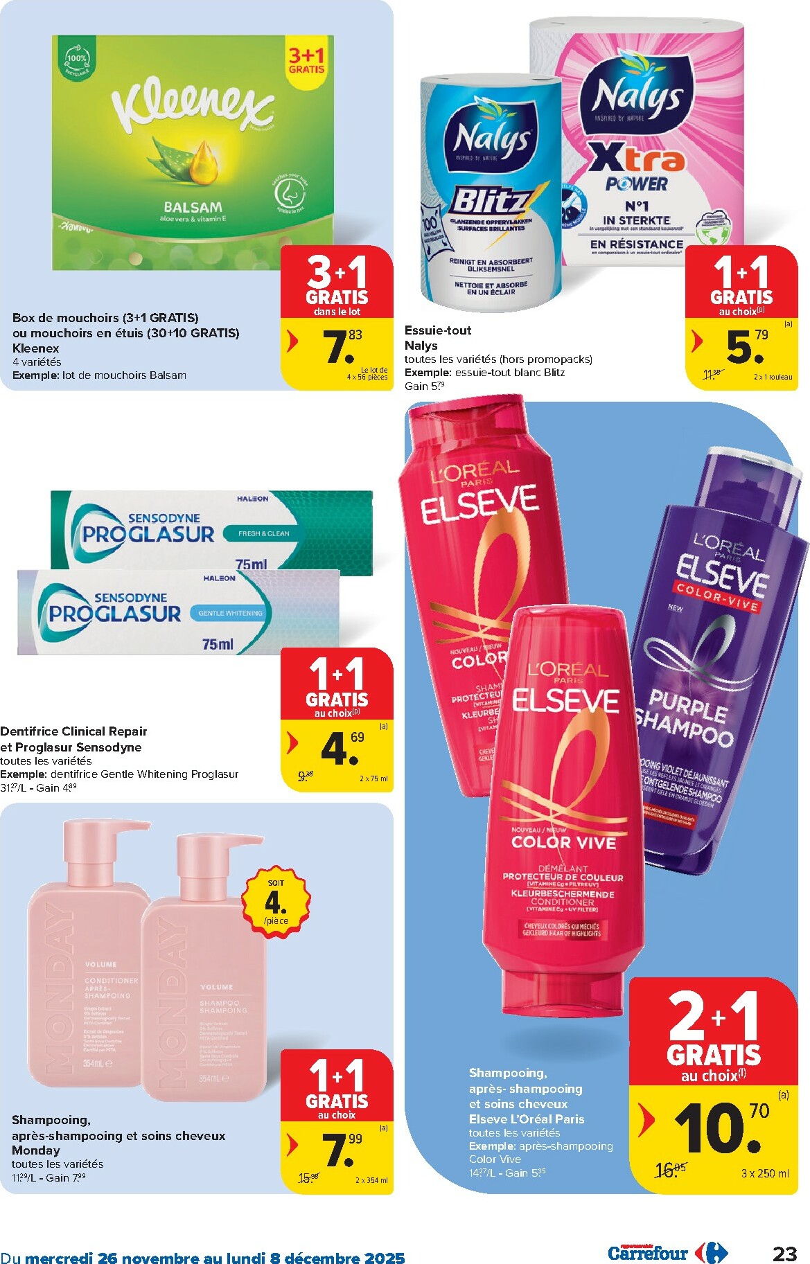 carrefour - De Carrefour Hypermarchés folder geldig vanaf 26/11 t/m 08/12 - page: 23