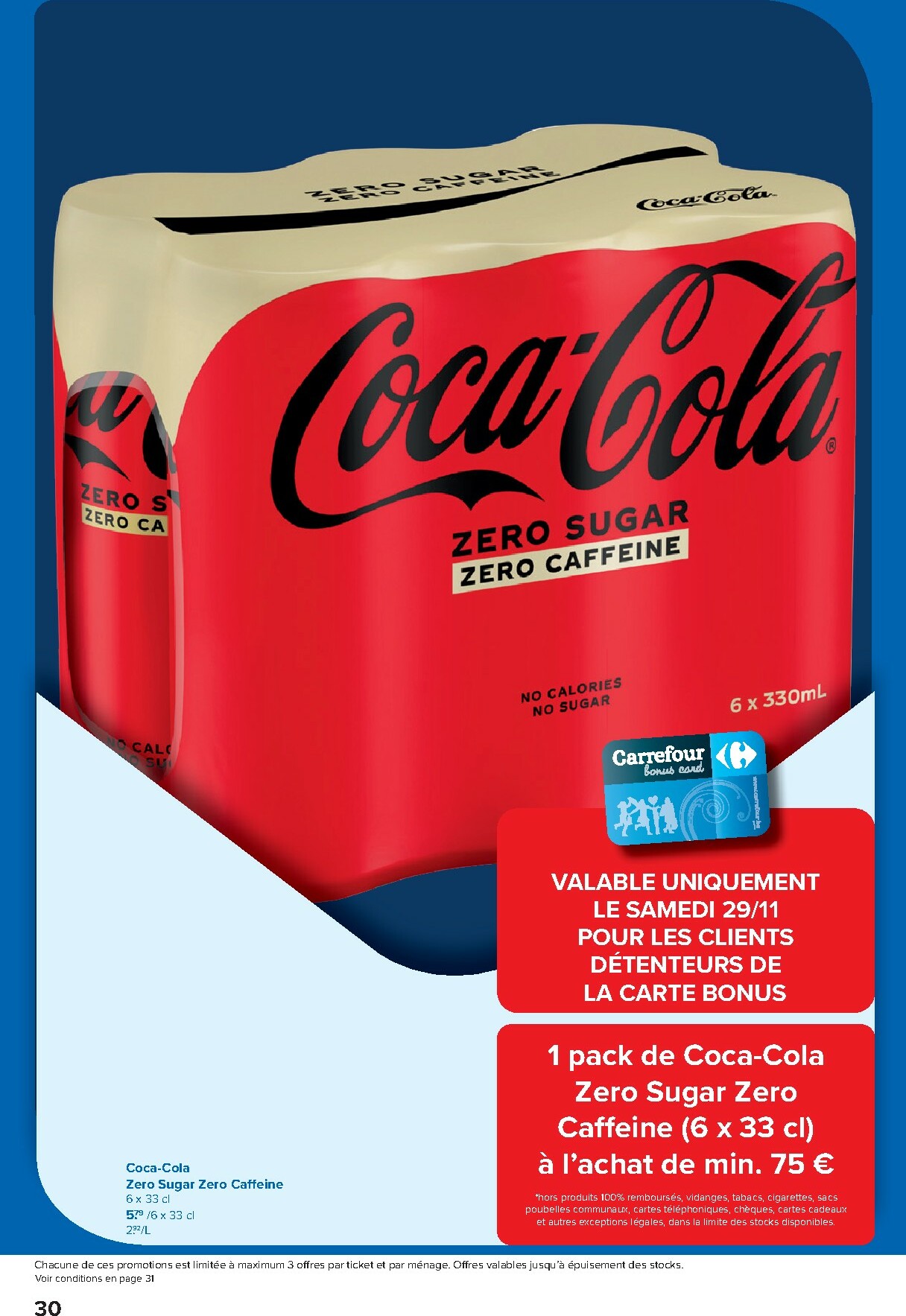 carrefour - De Carrefour Hypermarchés folder geldig vanaf 26/11 t/m 08/12 - page: 30