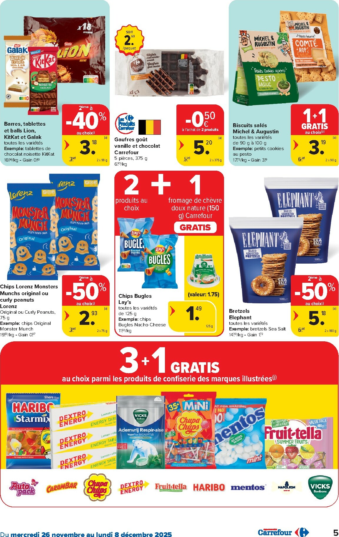 carrefour - De Carrefour Hypermarchés folder geldig vanaf 26/11 t/m 08/12 - page: 5