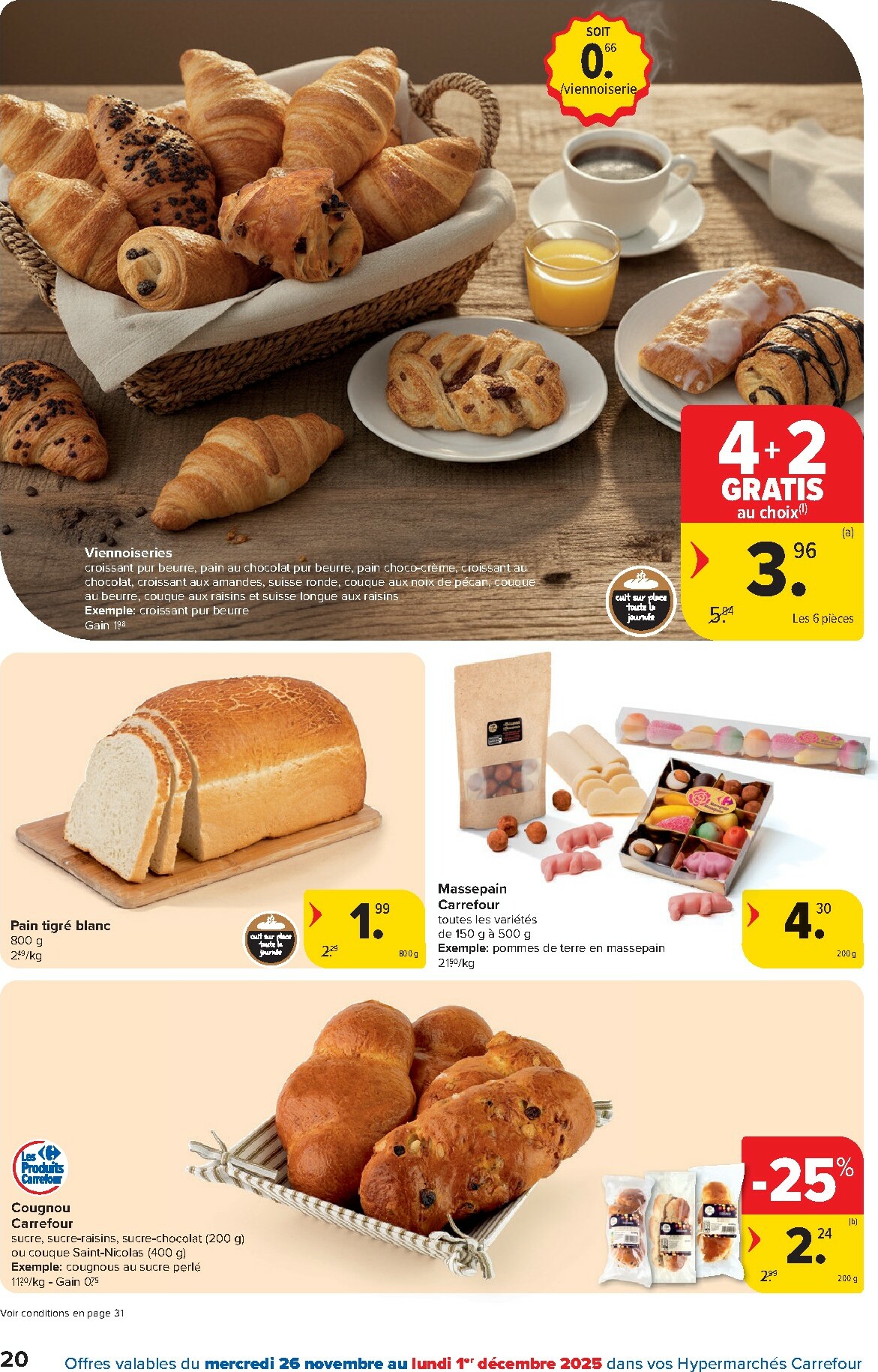 carrefour - De Carrefour Hypermarchés folder geldig vanaf 26/11 t/m 08/12 - page: 20