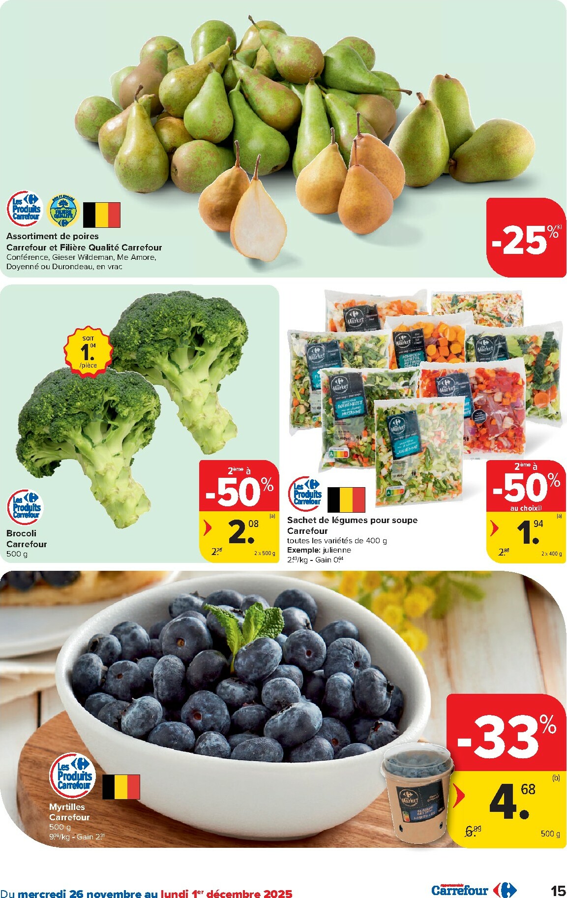 carrefour - De Carrefour Hypermarchés folder geldig vanaf 26/11 t/m 08/12 - page: 15