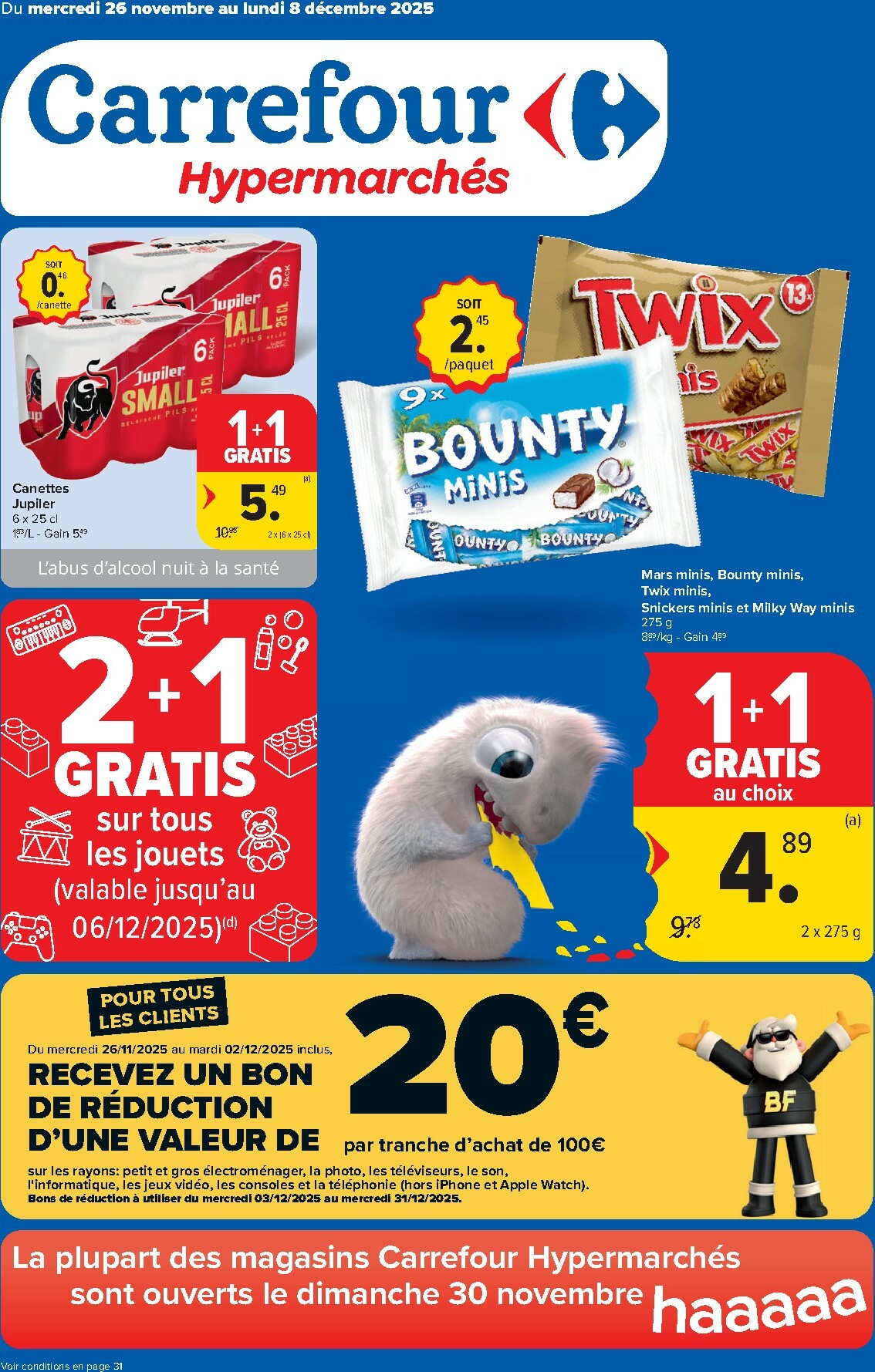 carrefour - De Carrefour Hypermarchés folder geldig vanaf 26/11 t/m 08/12