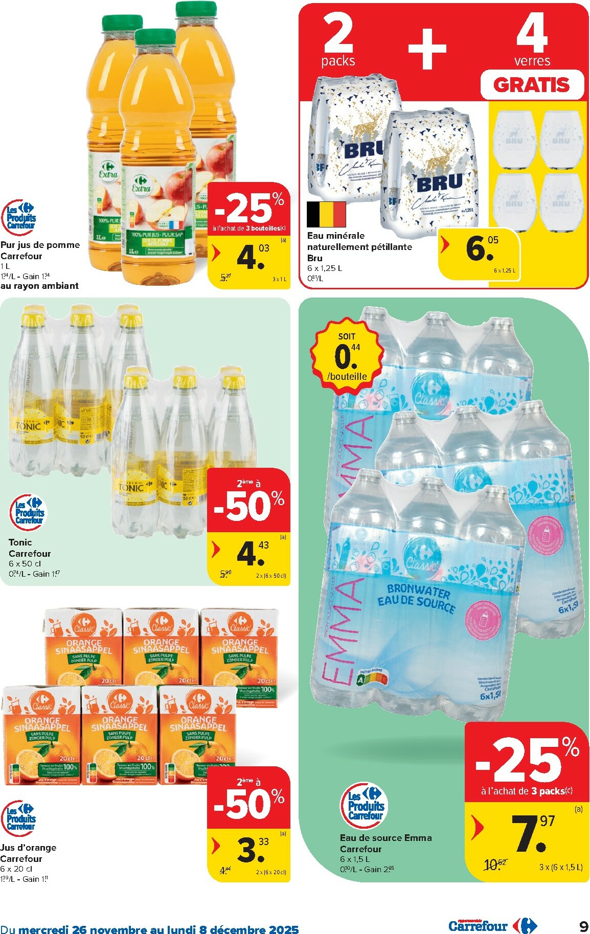 carrefour - De Carrefour Hypermarchés folder geldig vanaf 26/11 t/m 08/12 - page: 9