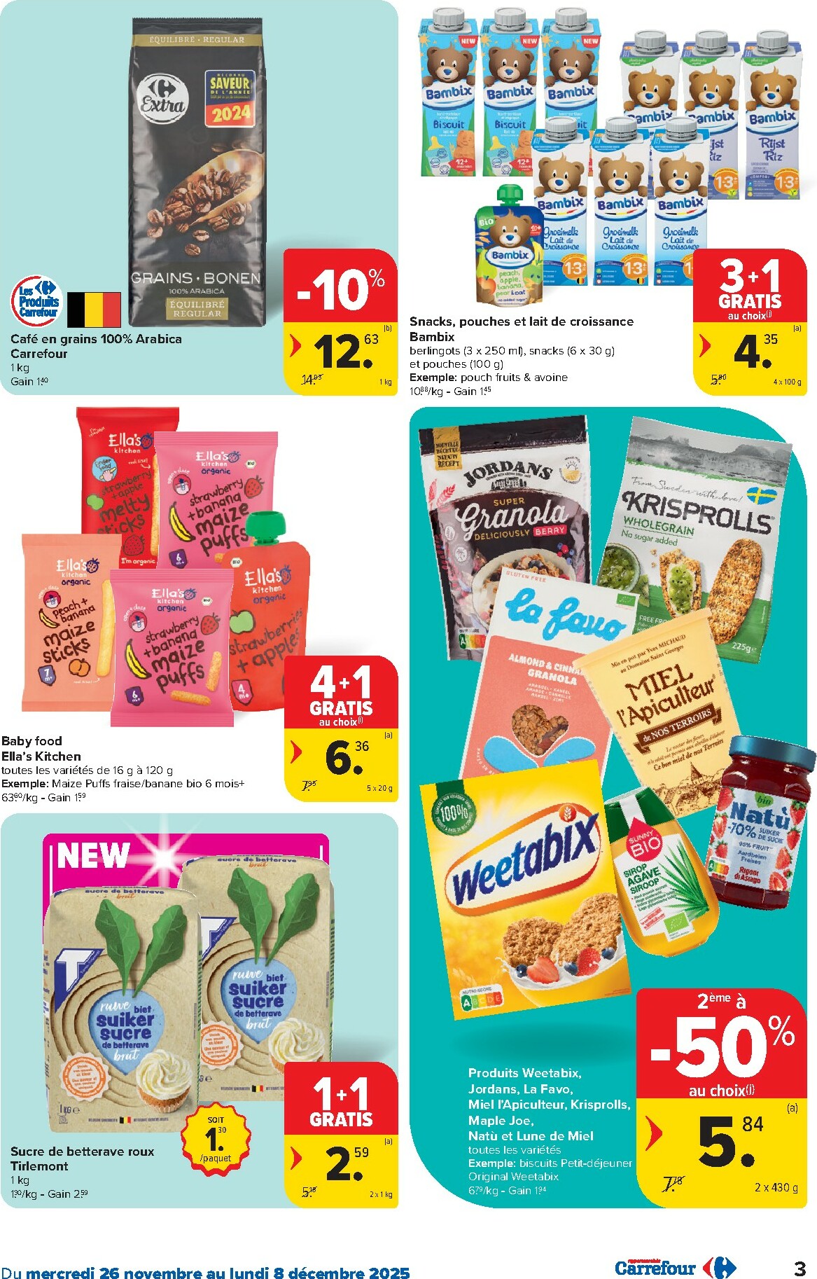 carrefour - De Carrefour Hypermarchés folder geldig vanaf 26/11 t/m 08/12 - page: 3