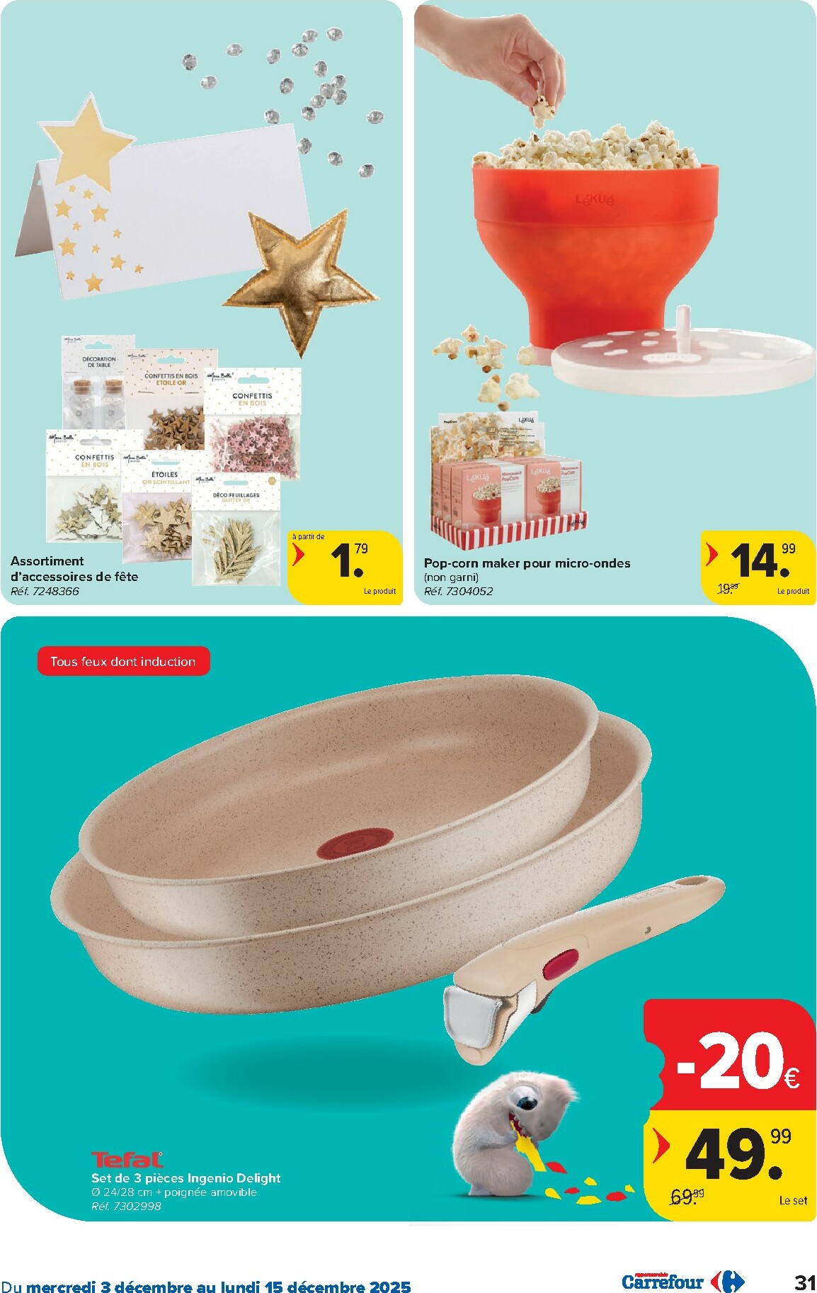 carrefour - De Carrefour Hypermarchés folder geldig vanaf 03/12 t/m 15/12 - page: 31