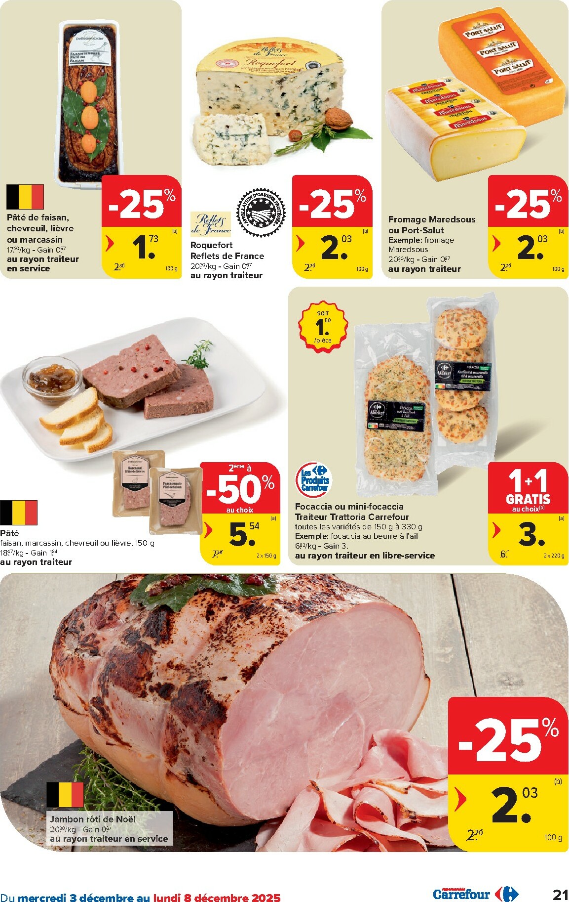 carrefour - De Carrefour Hypermarchés folder geldig vanaf 03/12 t/m 15/12 - page: 21