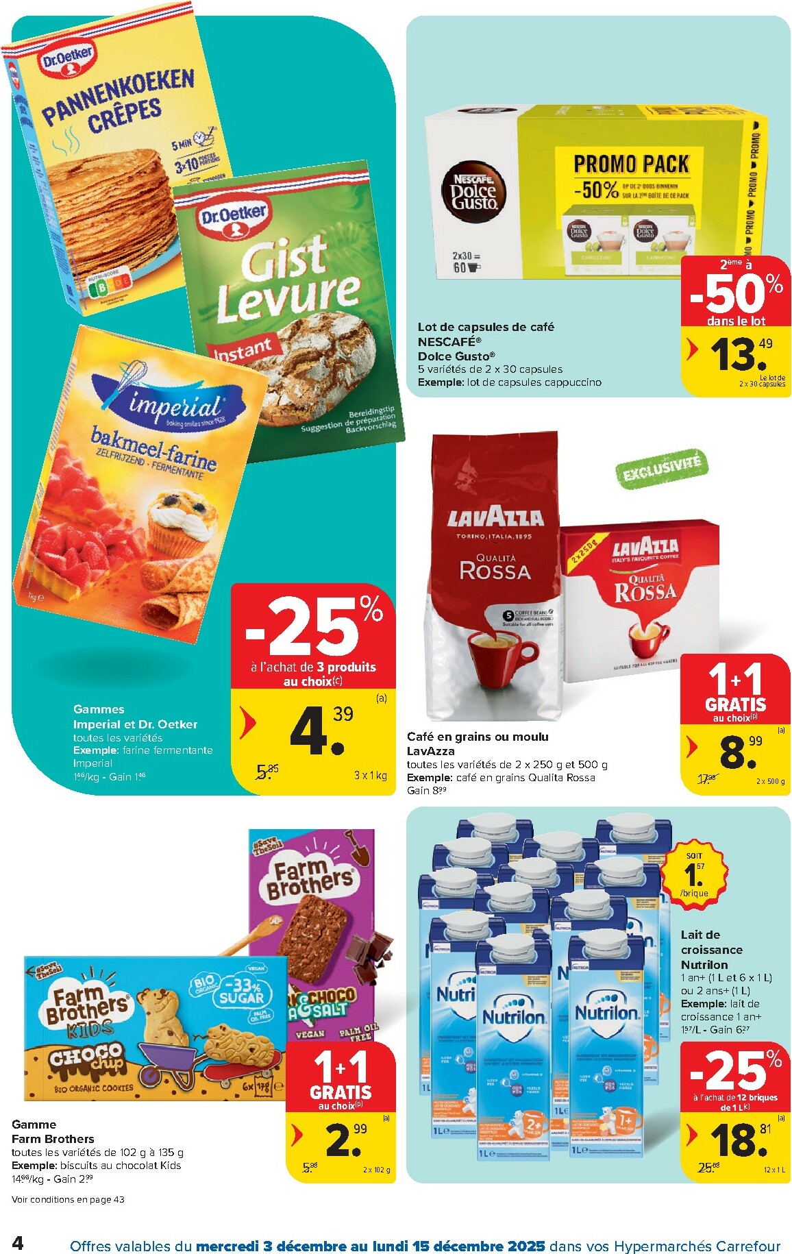 carrefour - De Carrefour Hypermarchés folder geldig vanaf 03/12 t/m 15/12 - page: 4