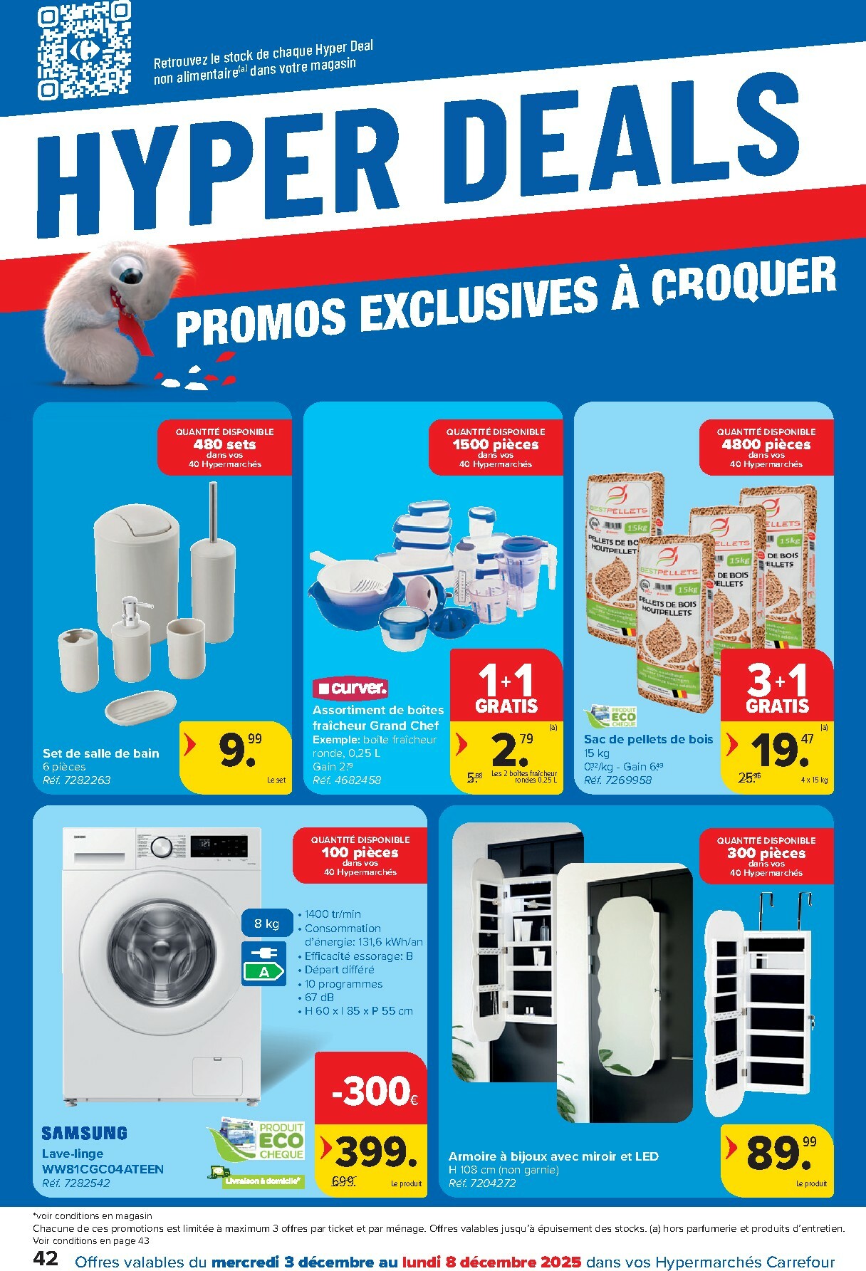 carrefour - De Carrefour Hypermarchés folder geldig vanaf 03/12 t/m 15/12 - page: 42