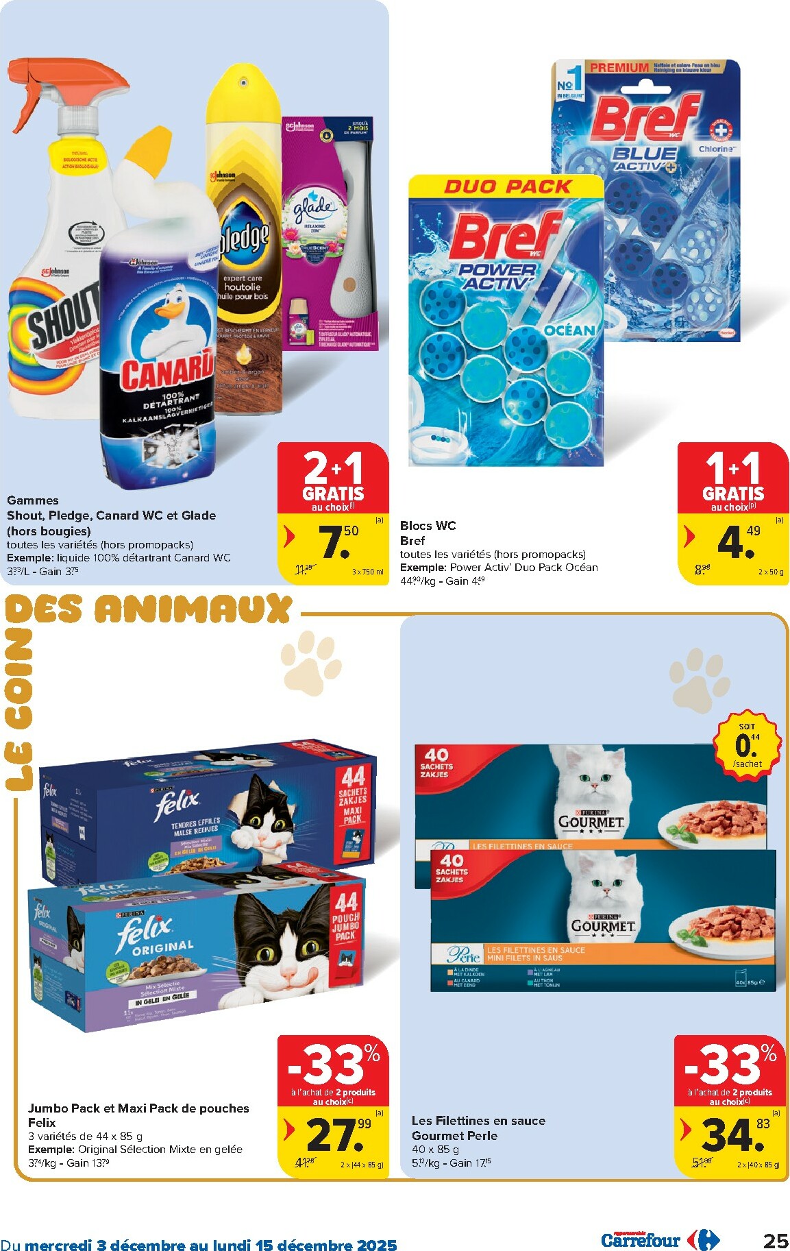 carrefour - De Carrefour Hypermarchés folder geldig vanaf 03/12 t/m 15/12 - page: 25