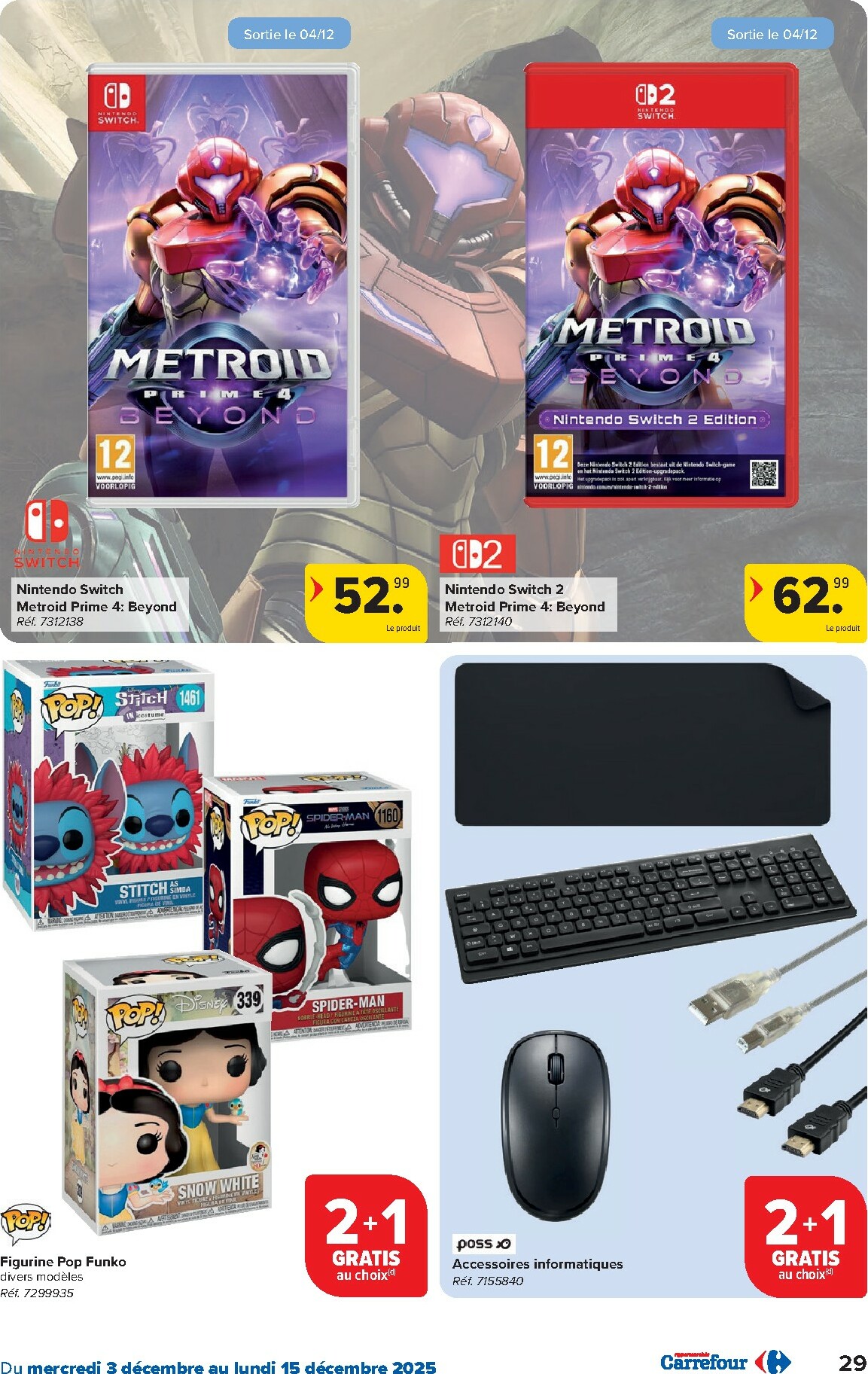 carrefour - De Carrefour Hypermarchés folder geldig vanaf 03/12 t/m 15/12 - page: 29