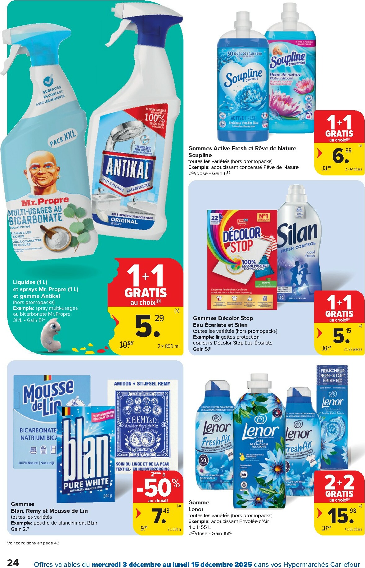 carrefour - De Carrefour Hypermarchés folder geldig vanaf 03/12 t/m 15/12 - page: 24