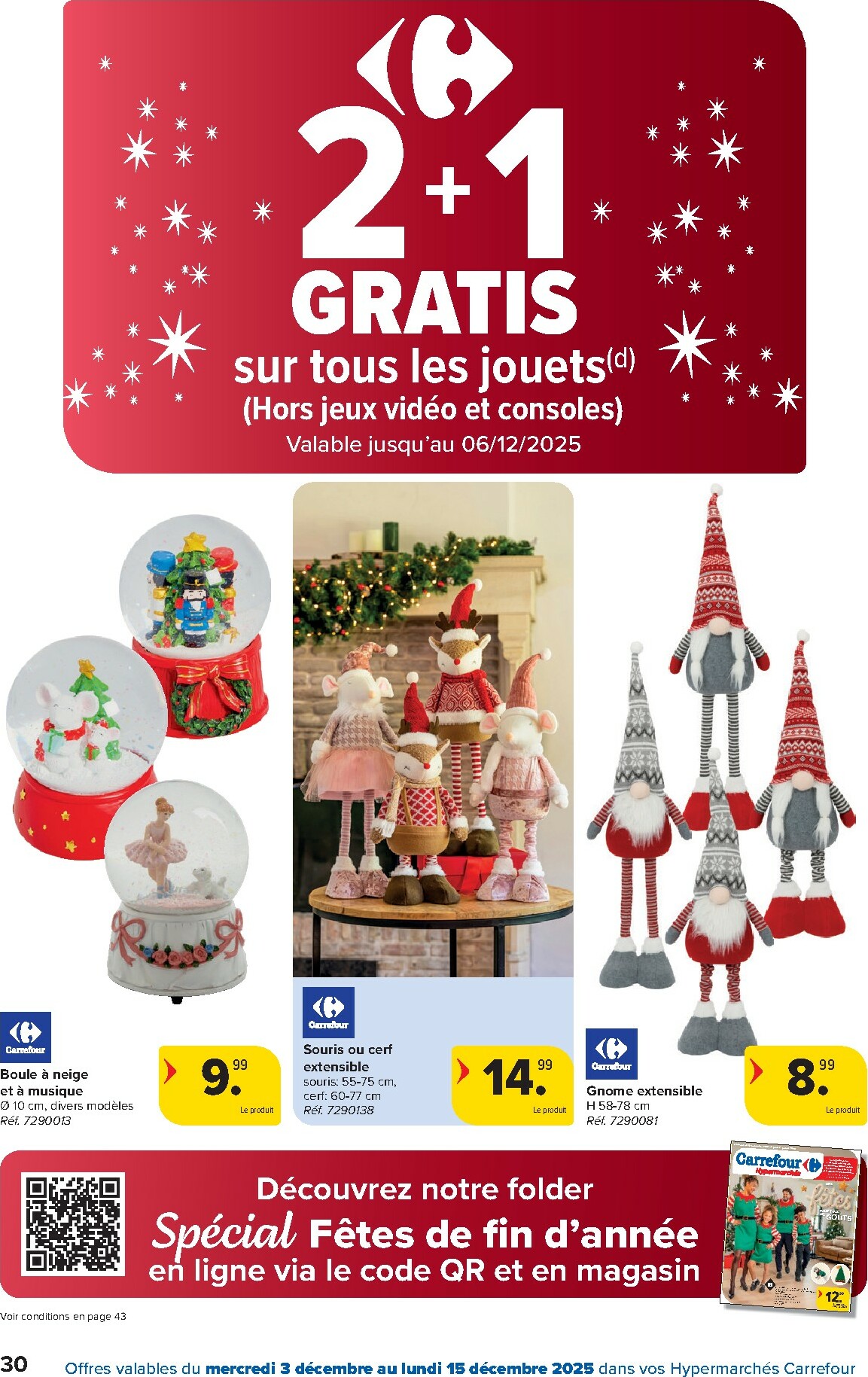 carrefour - De Carrefour Hypermarchés folder geldig vanaf 03/12 t/m 15/12 - page: 30