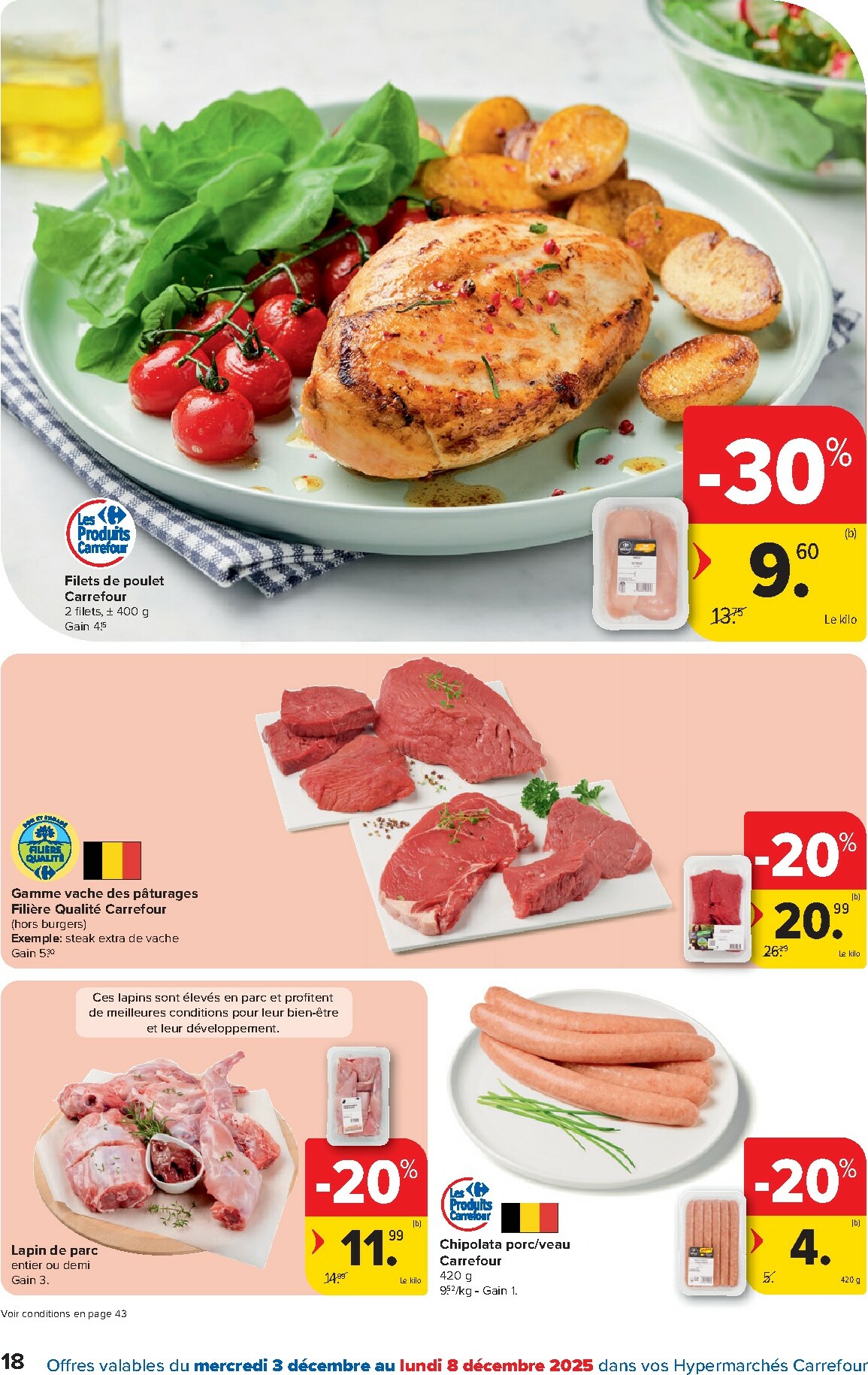 carrefour - De Carrefour Hypermarchés folder geldig vanaf 03/12 t/m 15/12 - page: 18