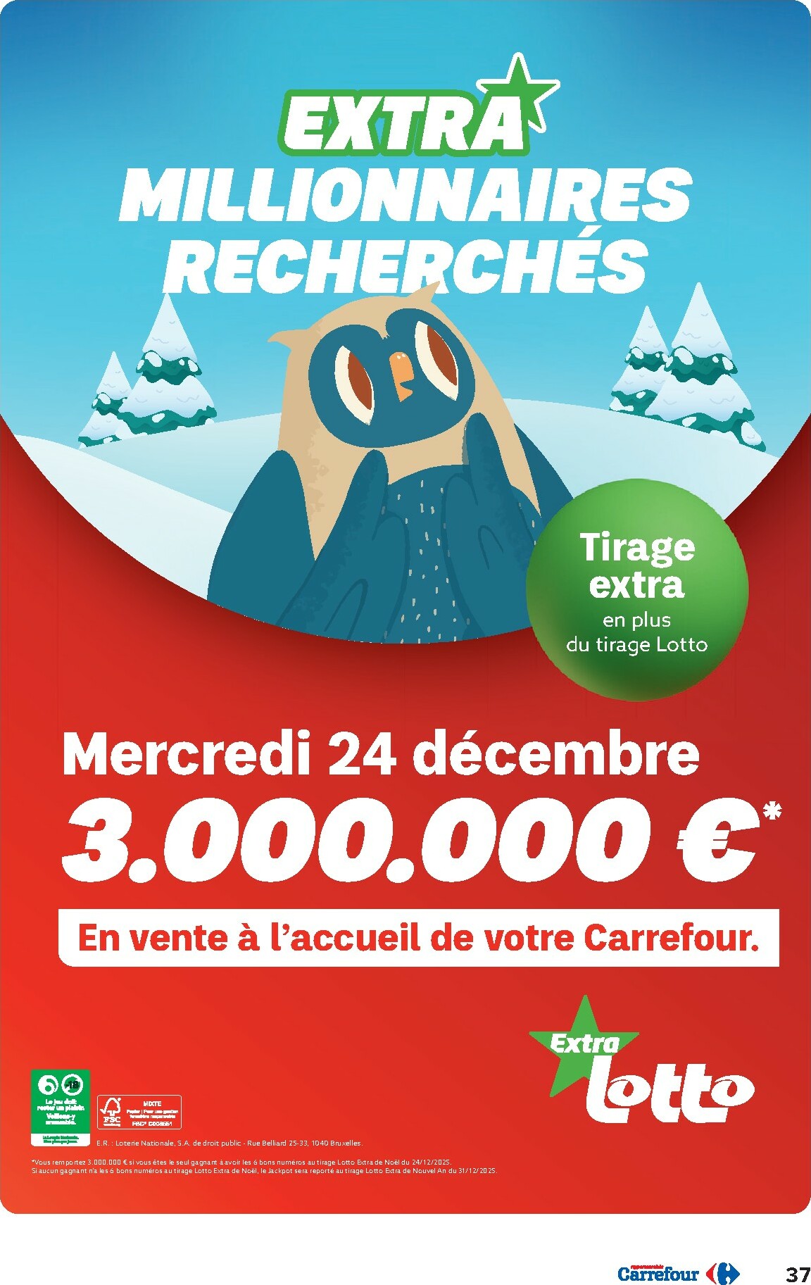 carrefour - De Carrefour Hypermarchés folder geldig vanaf 03/12 t/m 15/12 - page: 37