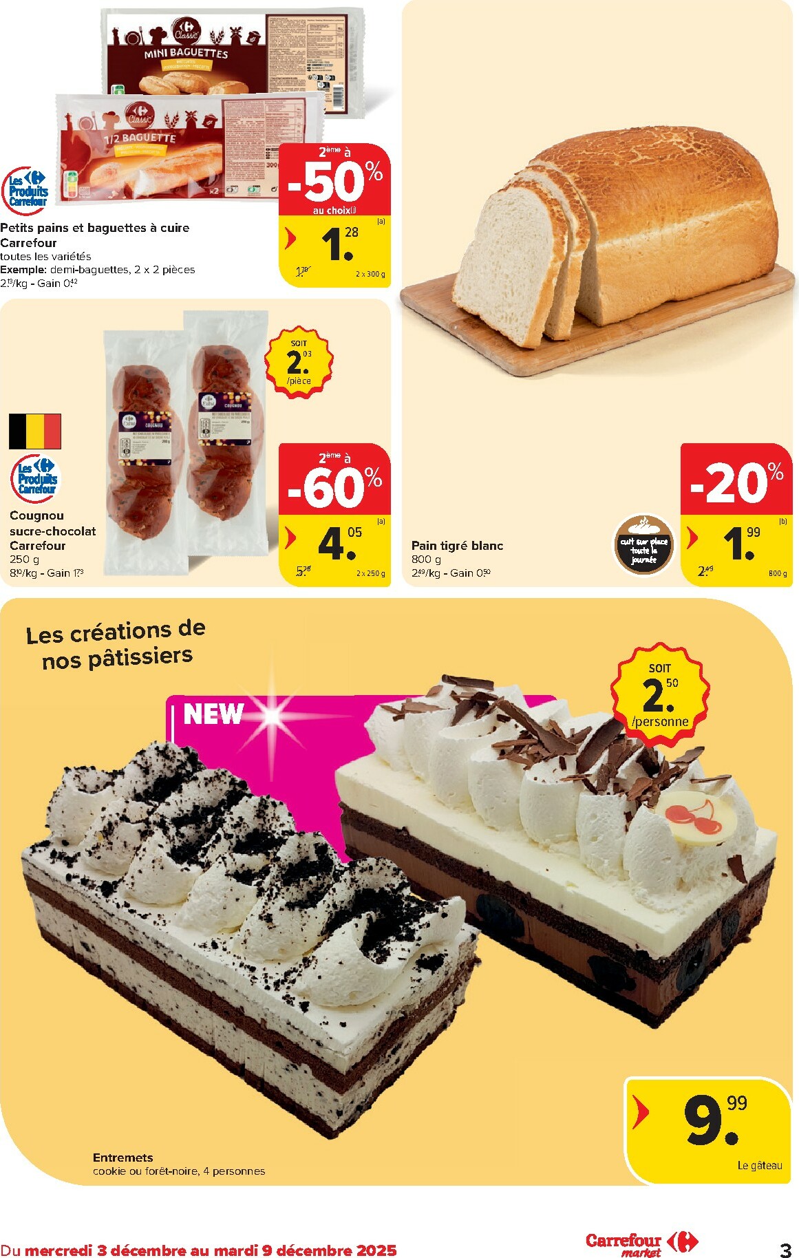carrefour - De Carrefour Market folder geldig vanaf 03/12 t/m 09/12 - page: 3