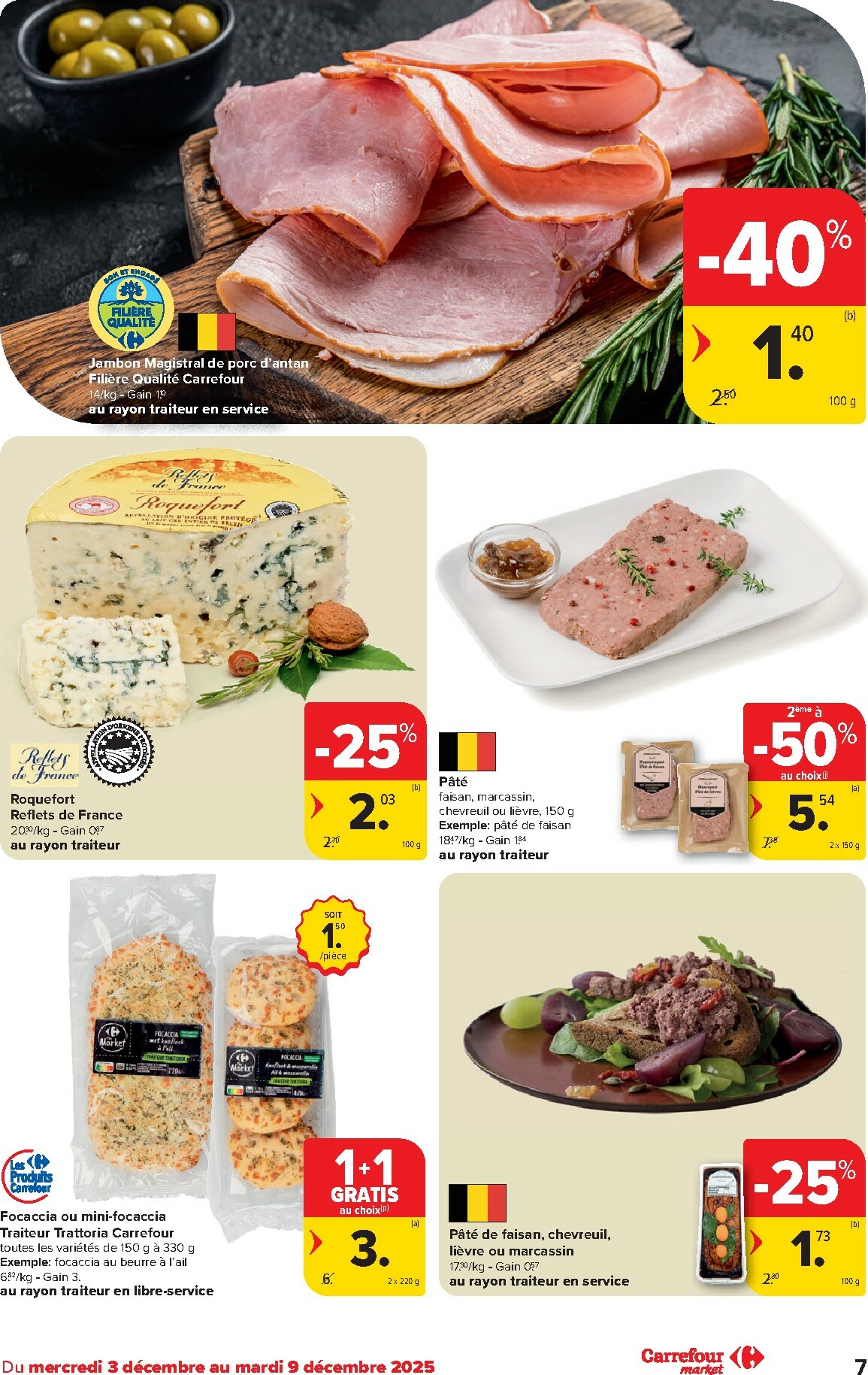 carrefour - De Carrefour Market folder geldig vanaf 03/12 t/m 09/12 - page: 7