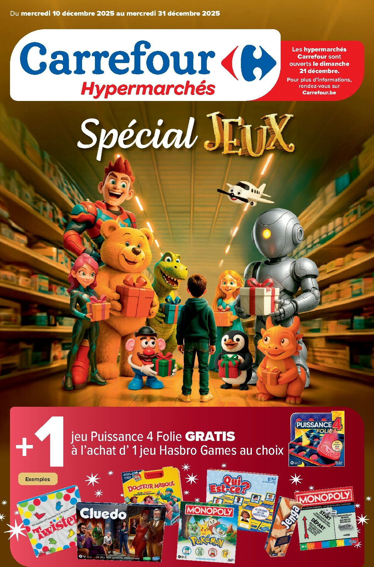carrefour - De Carrefour Hypermarchés- Special Jeaux folder geldig vanaf 10/12 t/m 31/12