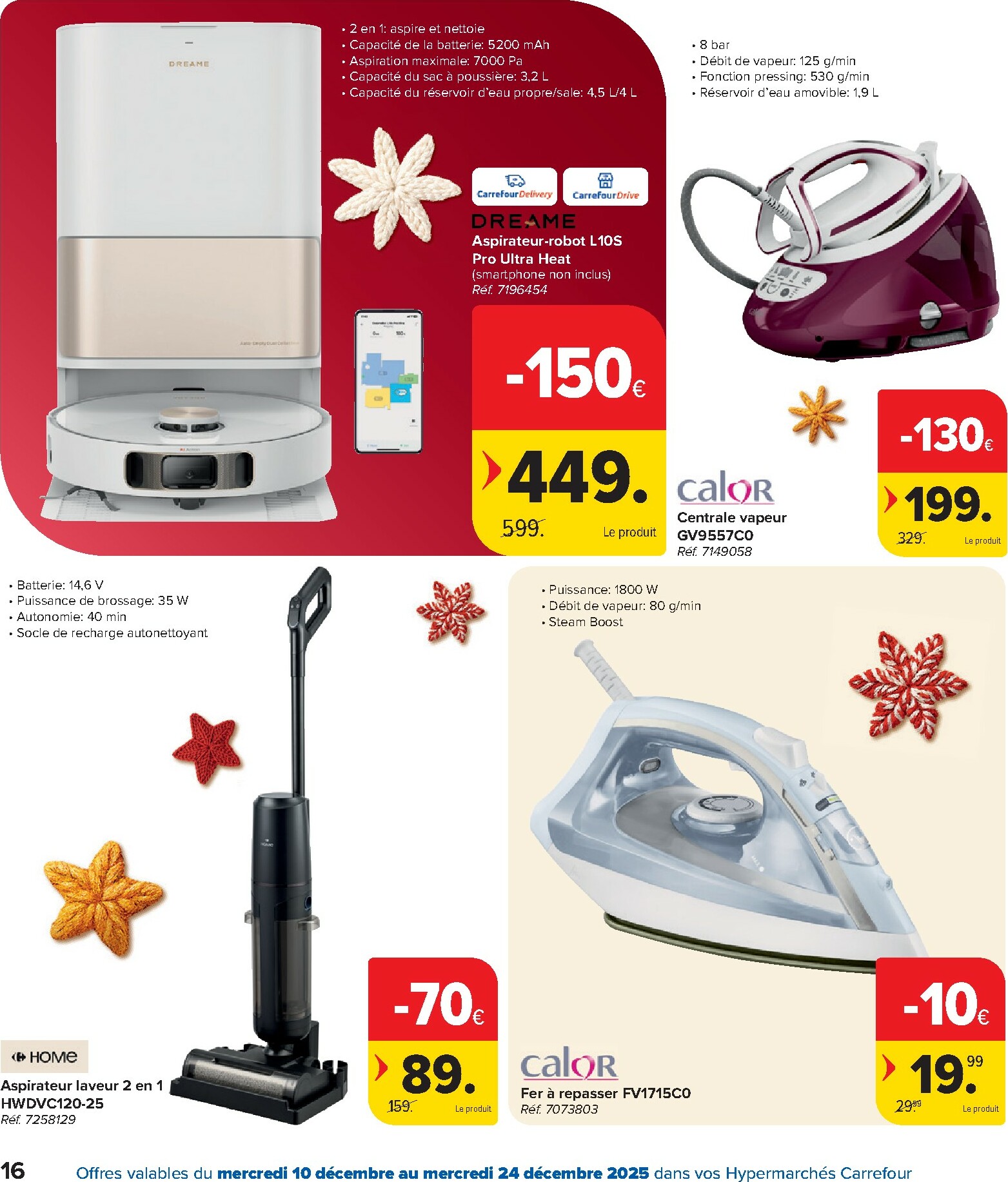 carrefour - De Carrefour Hypermarchés folder geldig vanaf 10/12 t/m 24/12 - page: 16