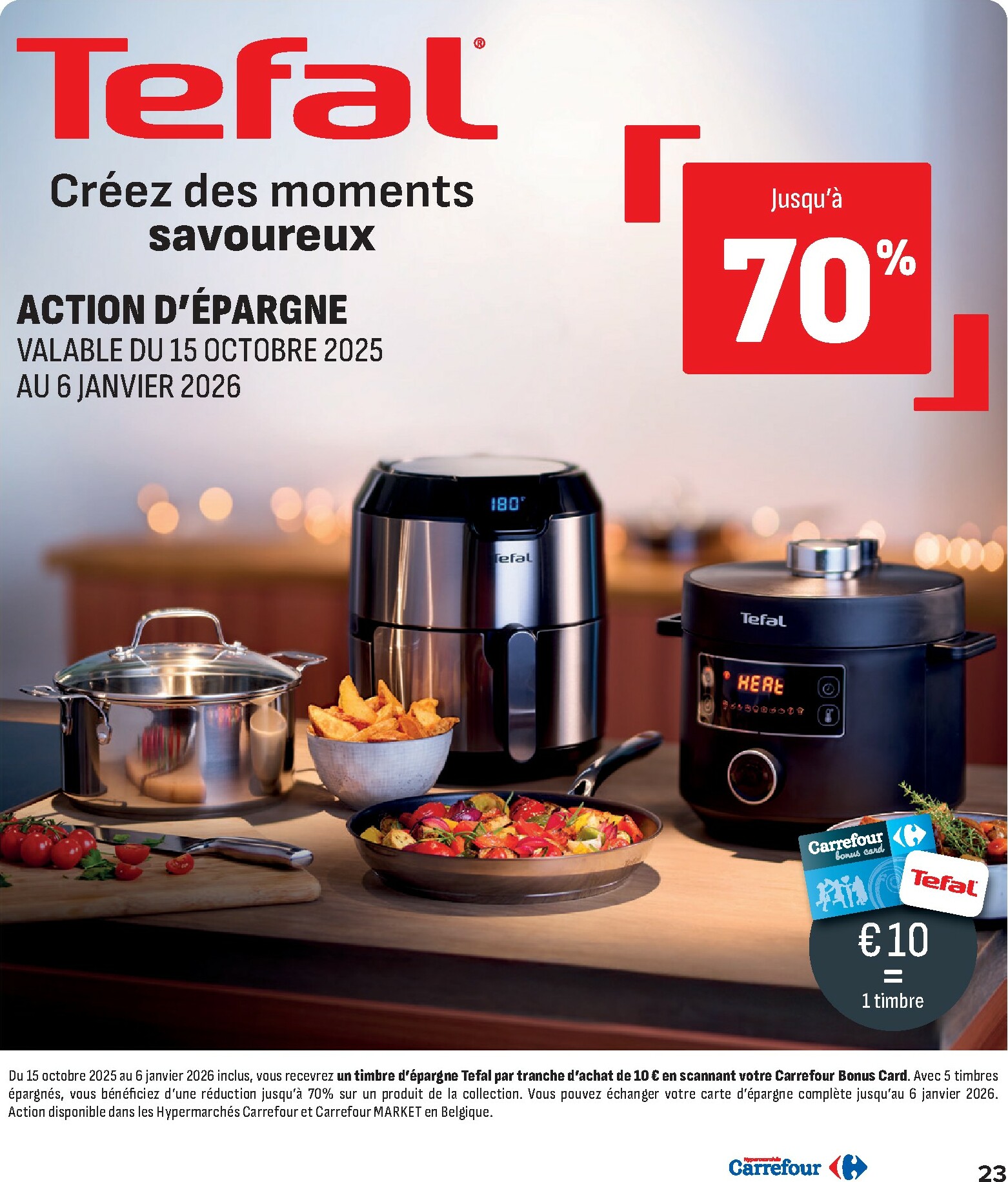 carrefour - De Carrefour Hypermarchés folder geldig vanaf 10/12 t/m 24/12 - page: 23