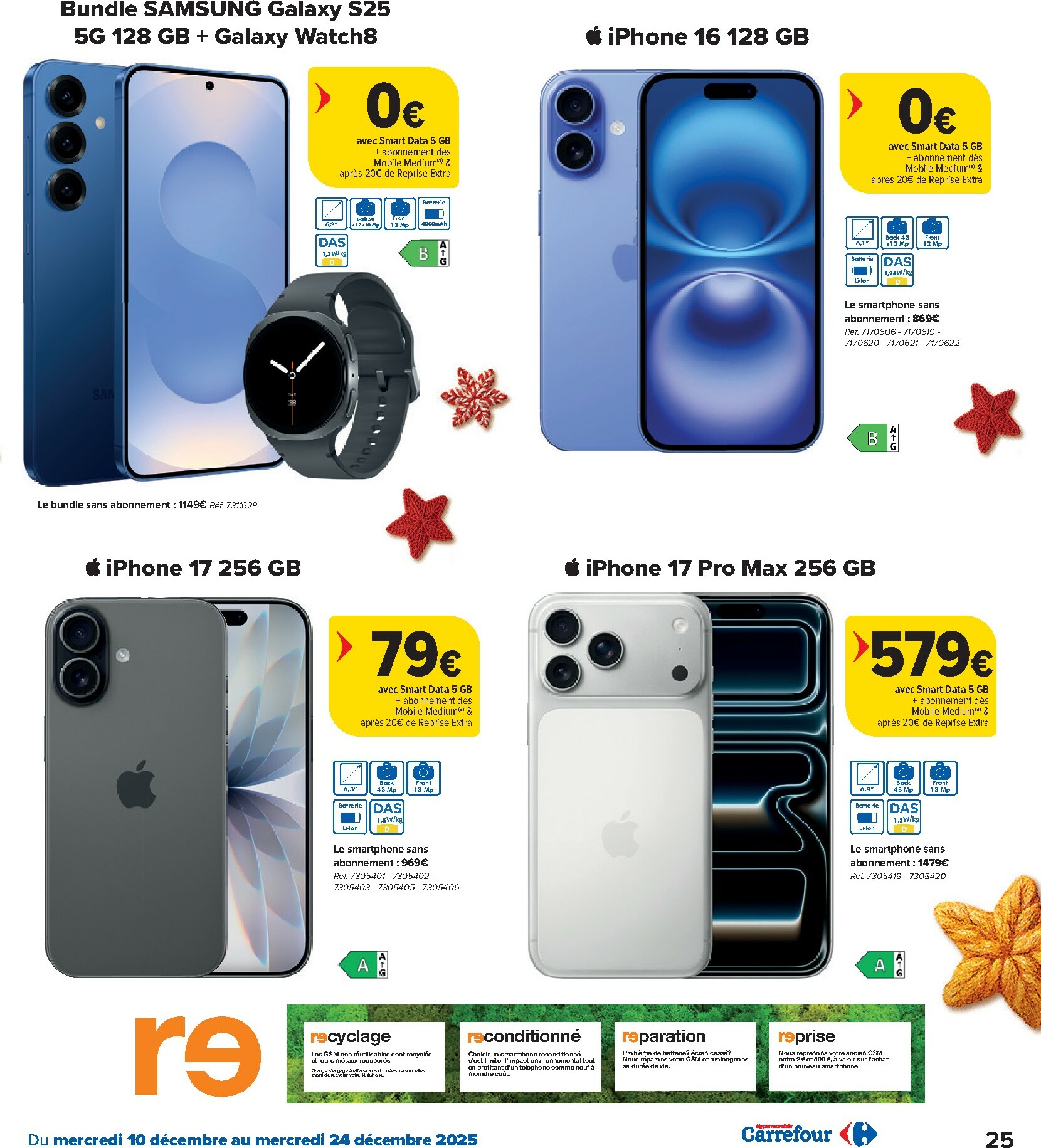 carrefour - De Carrefour Hypermarchés folder geldig vanaf 10/12 t/m 24/12 - page: 25