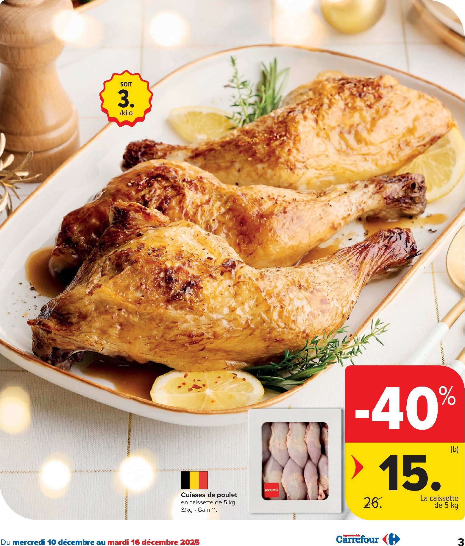 carrefour - De Carrefour Hypermarchés folder geldig vanaf 10/12 t/m 24/12 - page: 3