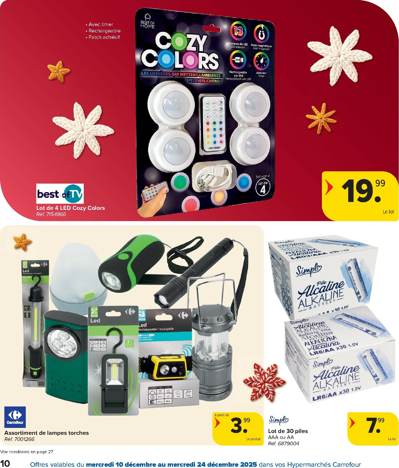 carrefour - De Carrefour Hypermarchés folder geldig vanaf 10/12 t/m 24/12 - page: 10