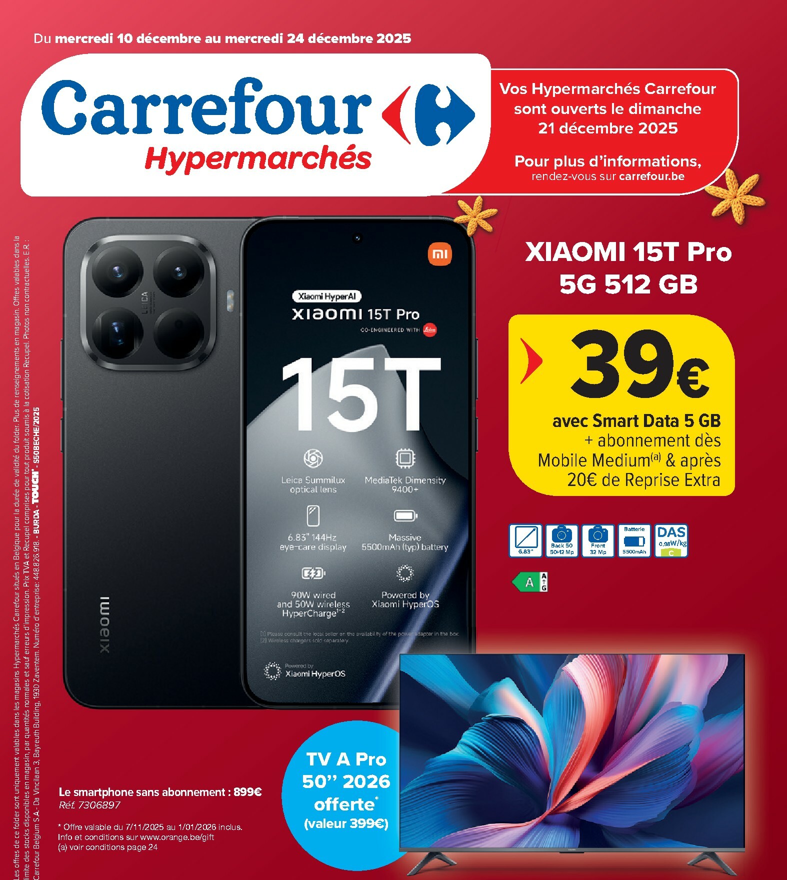 carrefour - De Carrefour Hypermarchés folder geldig vanaf 10/12 t/m 24/12