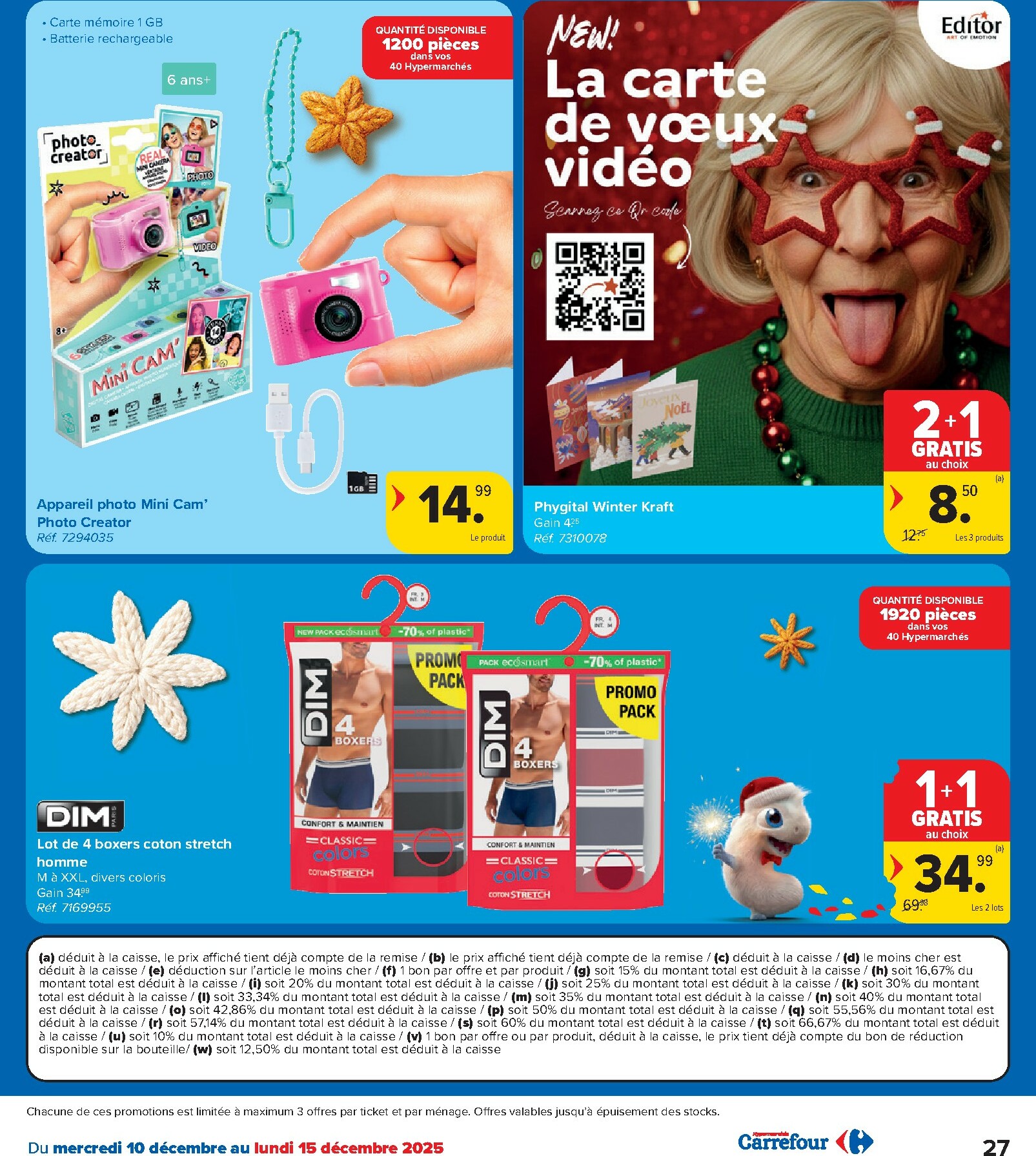 carrefour - De Carrefour Hypermarchés folder geldig vanaf 10/12 t/m 24/12 - page: 27