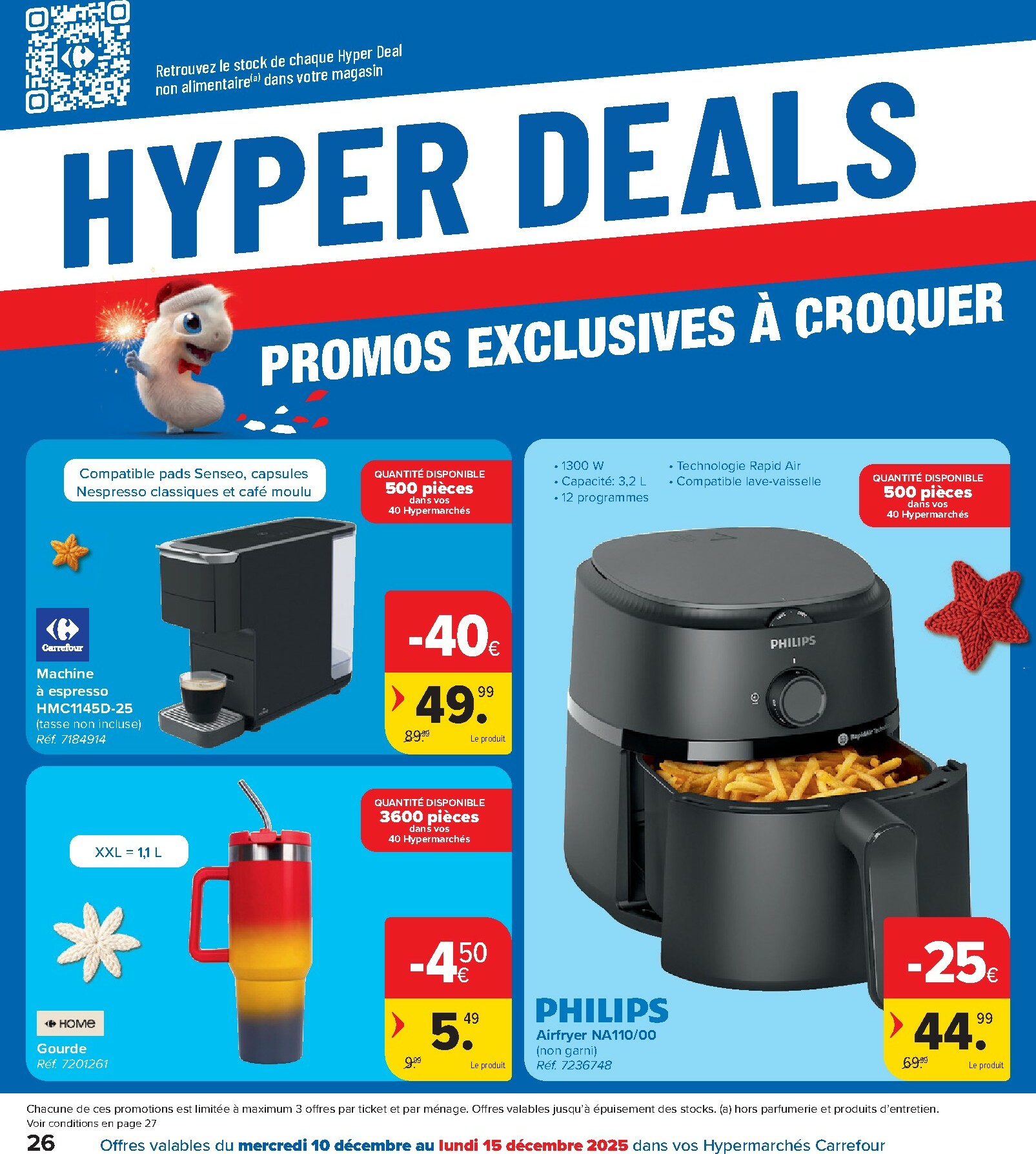 carrefour - De Carrefour Hypermarchés folder geldig vanaf 10/12 t/m 24/12 - page: 26