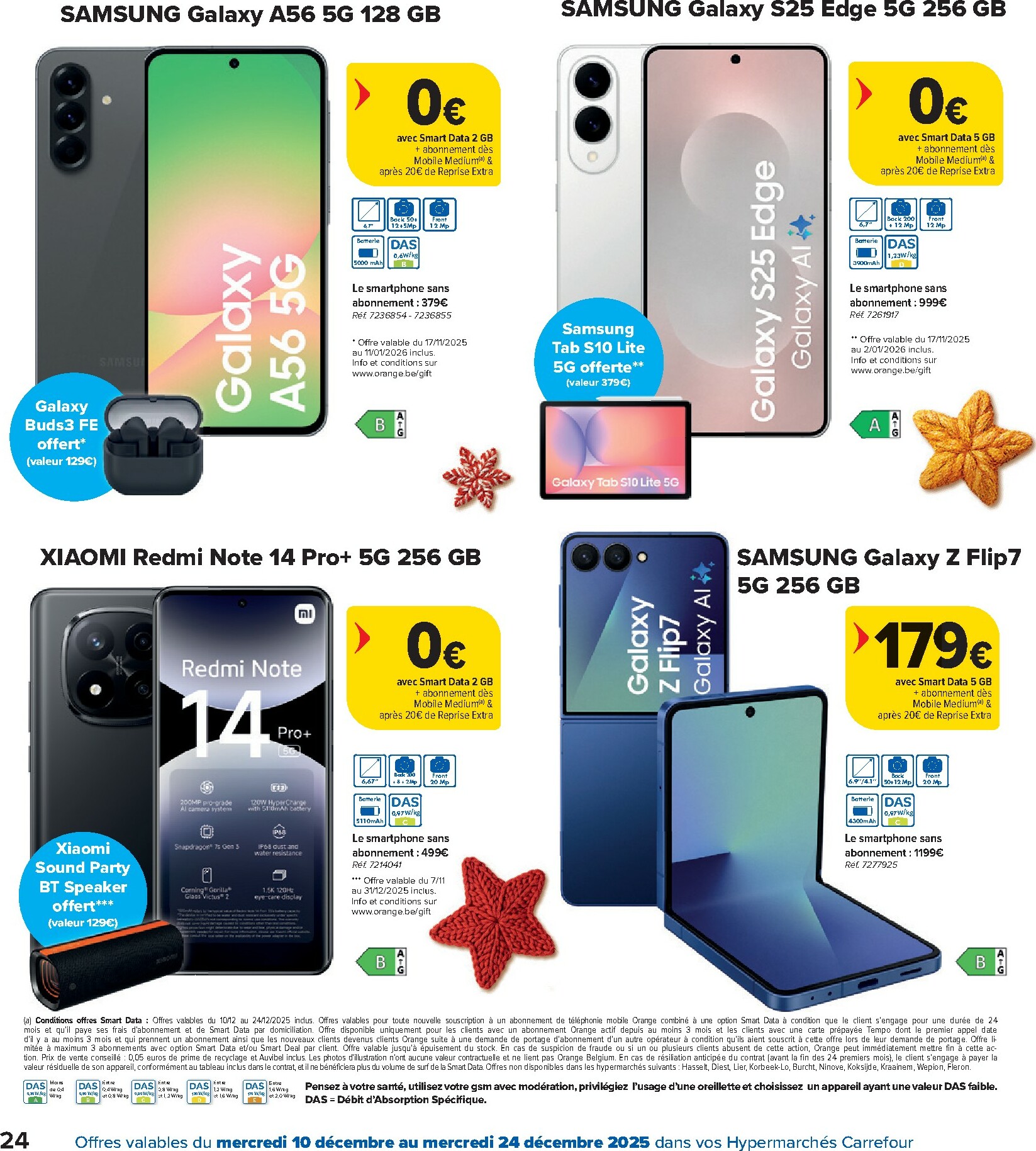 carrefour - De Carrefour Hypermarchés folder geldig vanaf 10/12 t/m 24/12 - page: 24