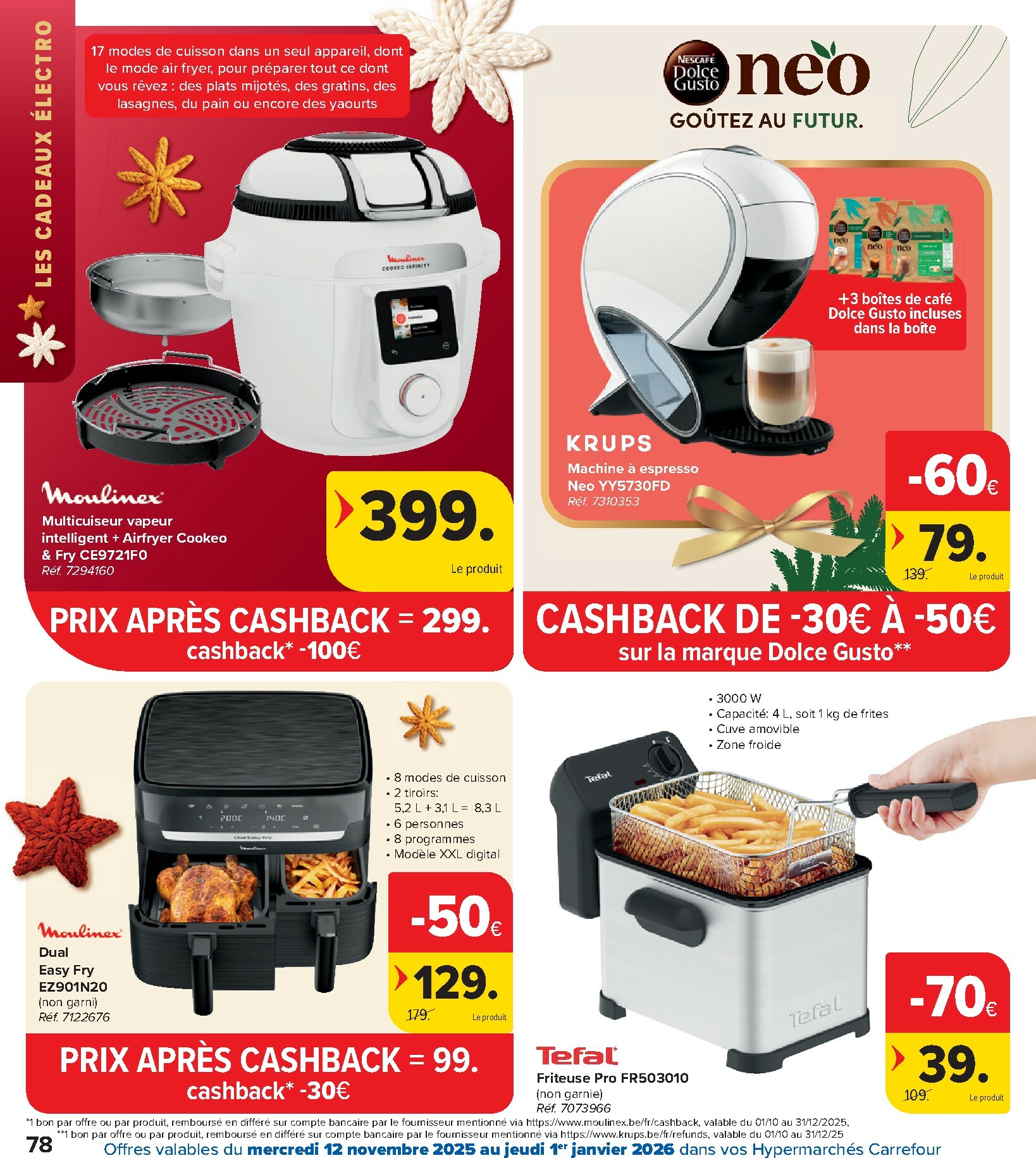 carrefour - De Carrefour Hypermarchés - Des fetes pour tous les goûts folder geldig vanaf 12/11 t/m 01/01 - page: 78