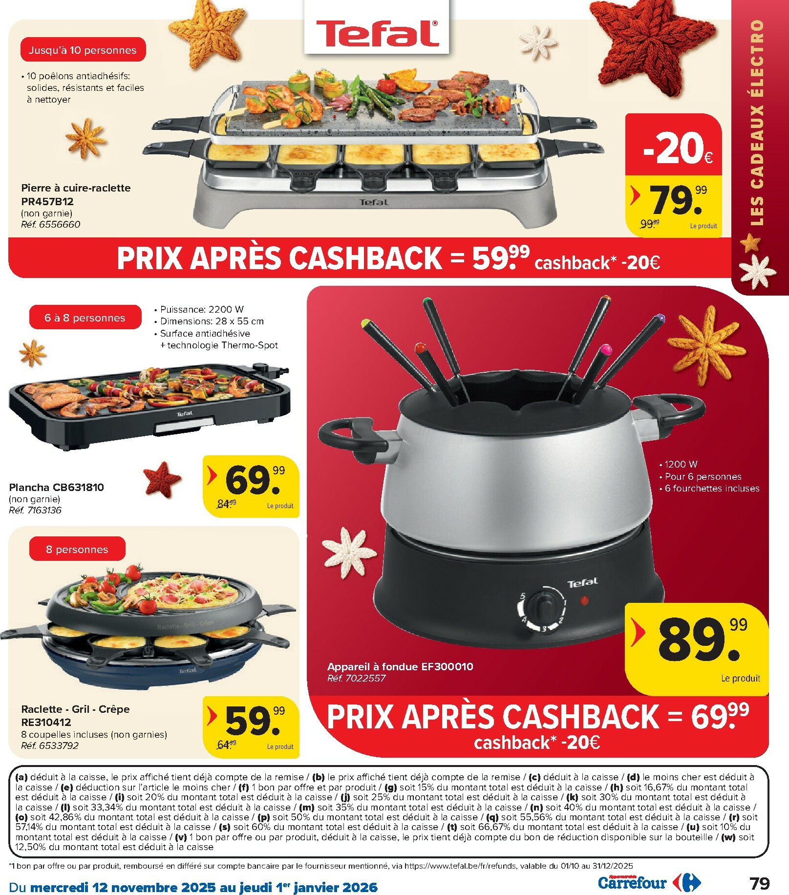 carrefour - De Carrefour Hypermarchés - Des fetes pour tous les goûts folder geldig vanaf 12/11 t/m 01/01 - page: 79