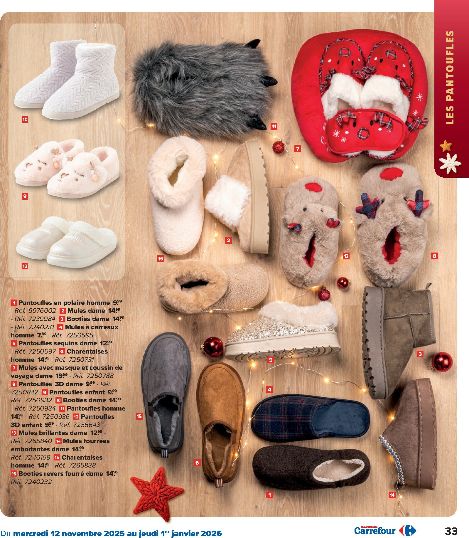 carrefour - De Carrefour Hypermarchés - Des fetes pour tous les goûts folder geldig vanaf 12/11 t/m 01/01 - page: 33