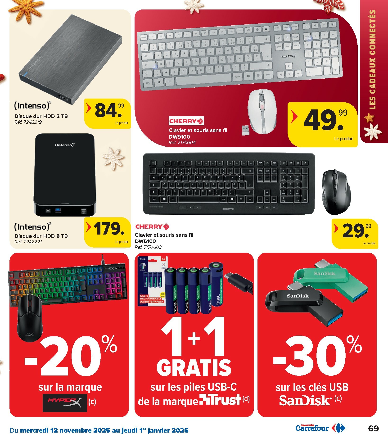 carrefour - De Carrefour Hypermarchés - Des fetes pour tous les goûts folder geldig vanaf 12/11 t/m 01/01 - page: 69