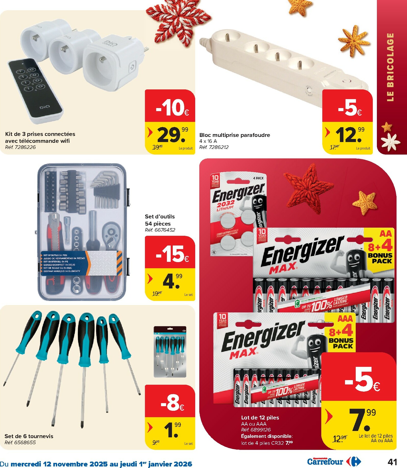 carrefour - De Carrefour Hypermarchés - Des fetes pour tous les goûts folder geldig vanaf 12/11 t/m 01/01 - page: 41